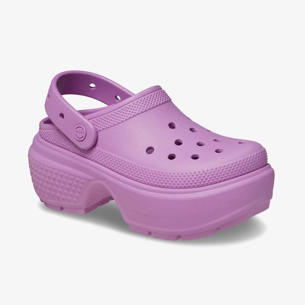 Crocs Stomp Kadın Mor Terlik