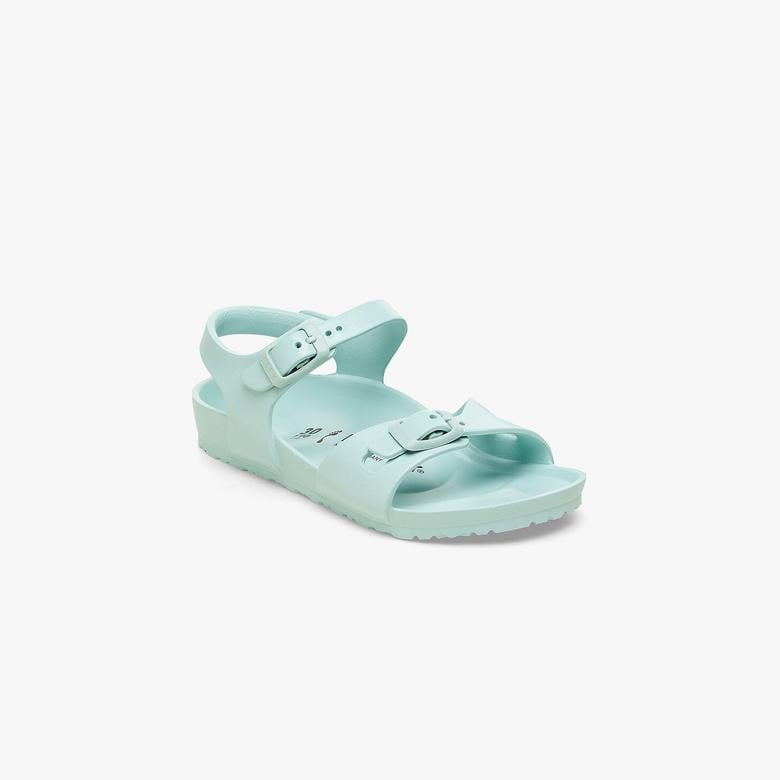 Birkenstock Rio Kids Bebek Yeşil Sandalet
