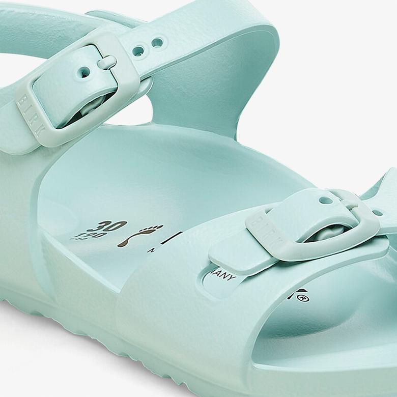 Birkenstock Rio Kids Bebek Yeşil Sandalet