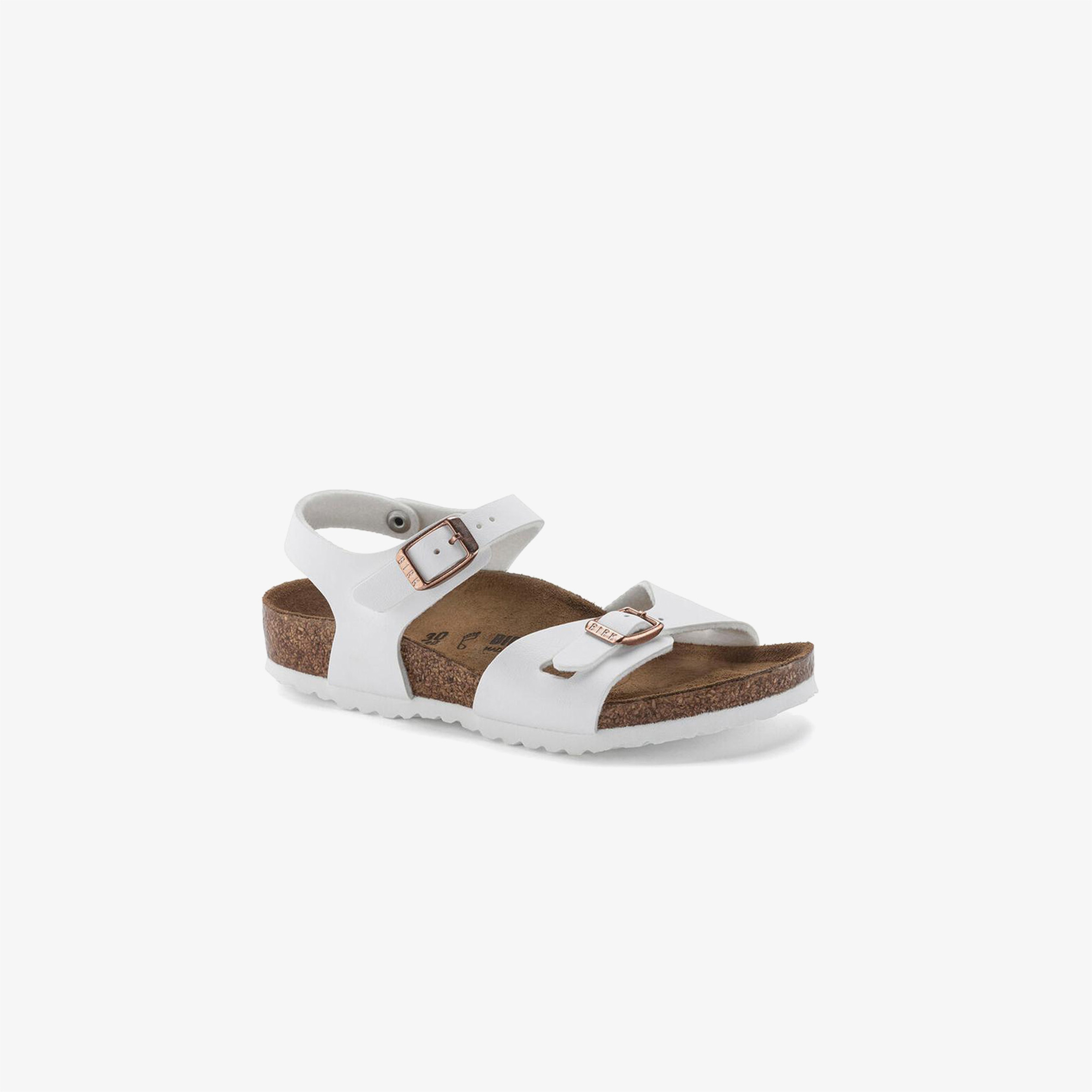 Birkenstock Rio Kids Bf Çocuk Beyaz Terlik