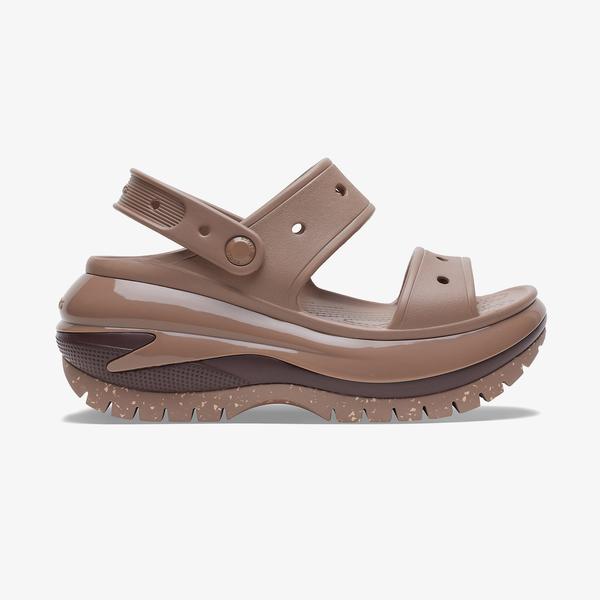 Crocs Classic Mega Crush Sandal Kadın Kahverengi Sandalet