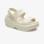 Crocs Classic Mega Crush Kadın Krem Sandalet