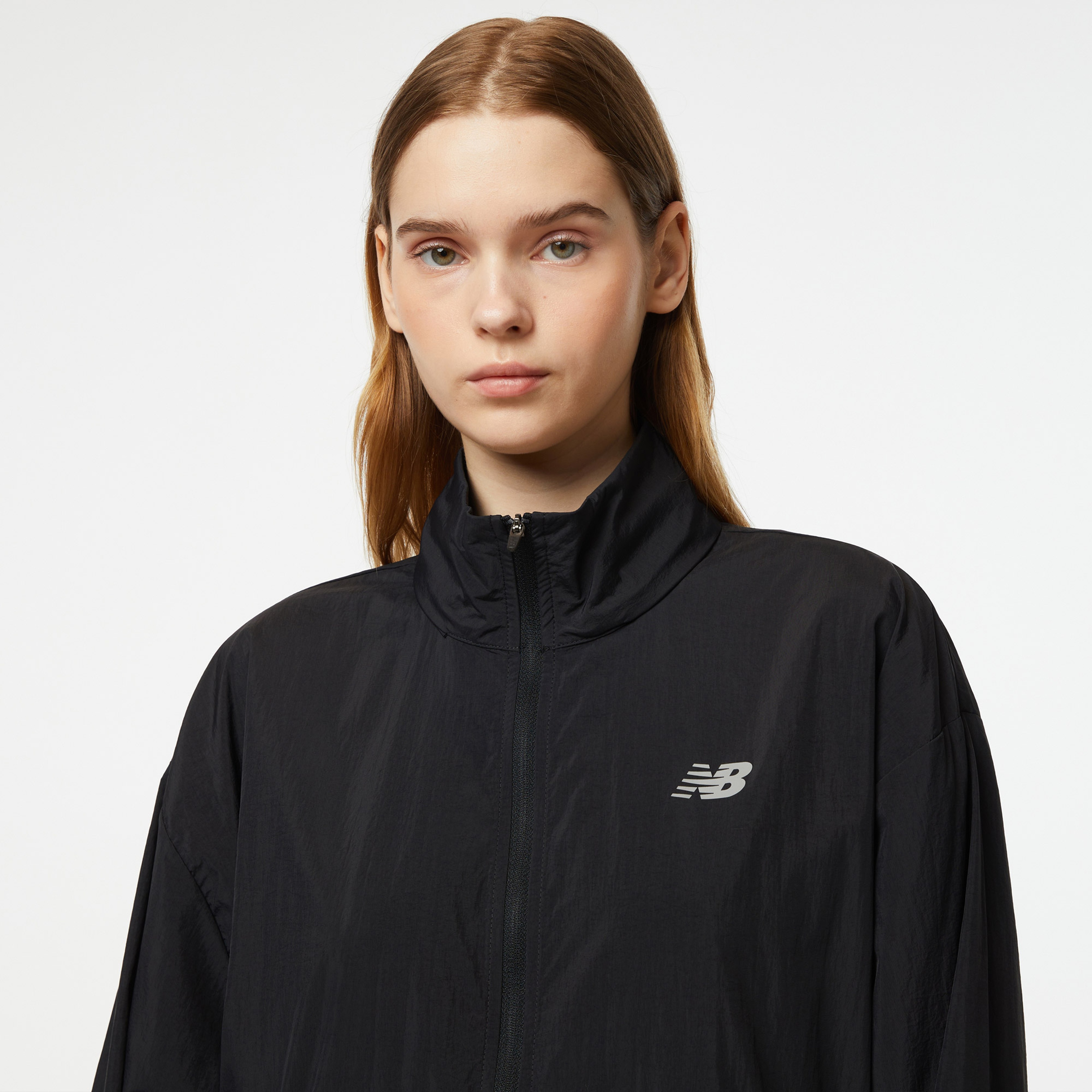 New Balance Woven Kadın Siyah Ceket