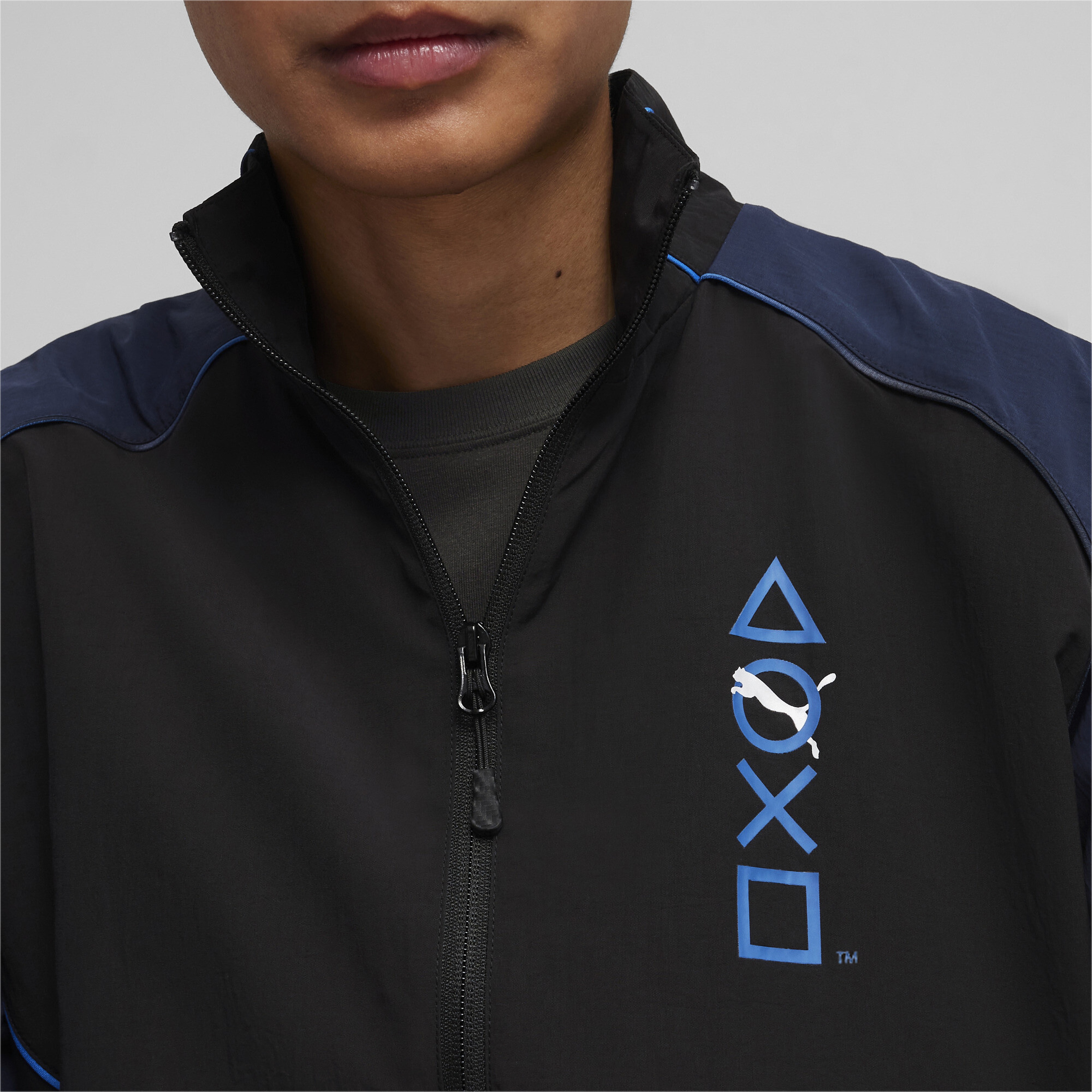 Puma X Playstation Erkek Siyah Ceket