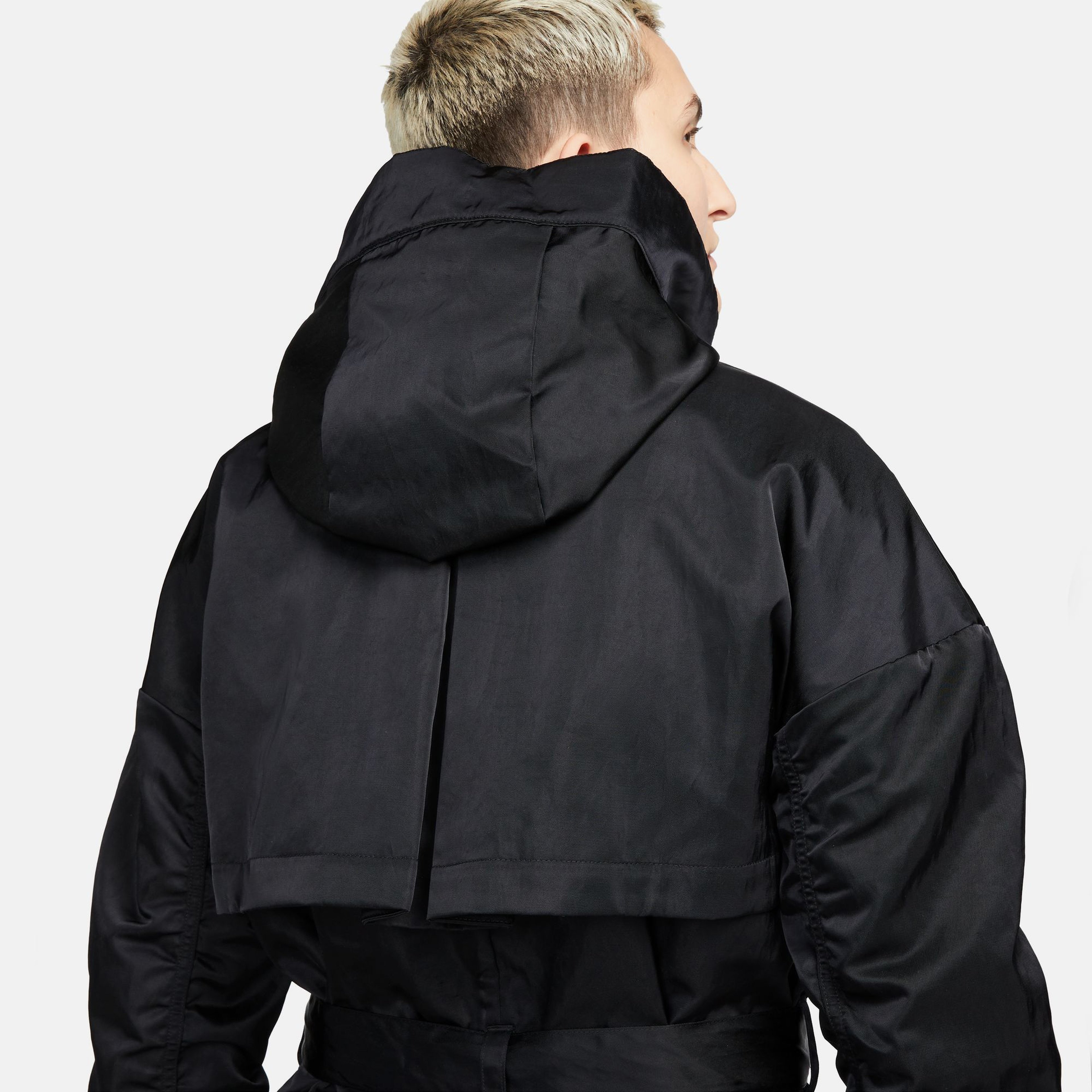 Nike Sportswear Essential Trench Kadın Siyah Ceket