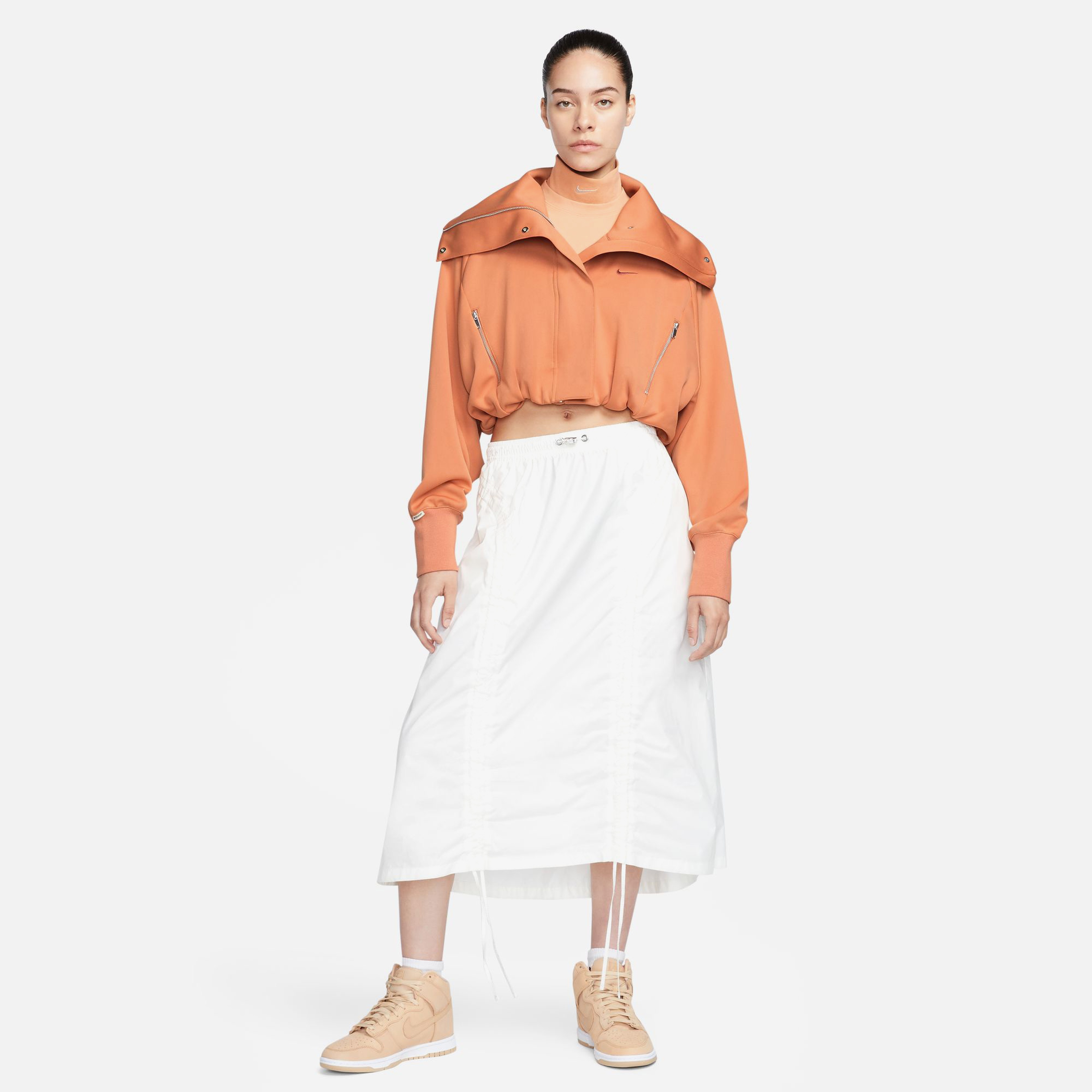 Nike Sportswear Collection Crop Kadın Turuncu CeketLFB8290| Occasion