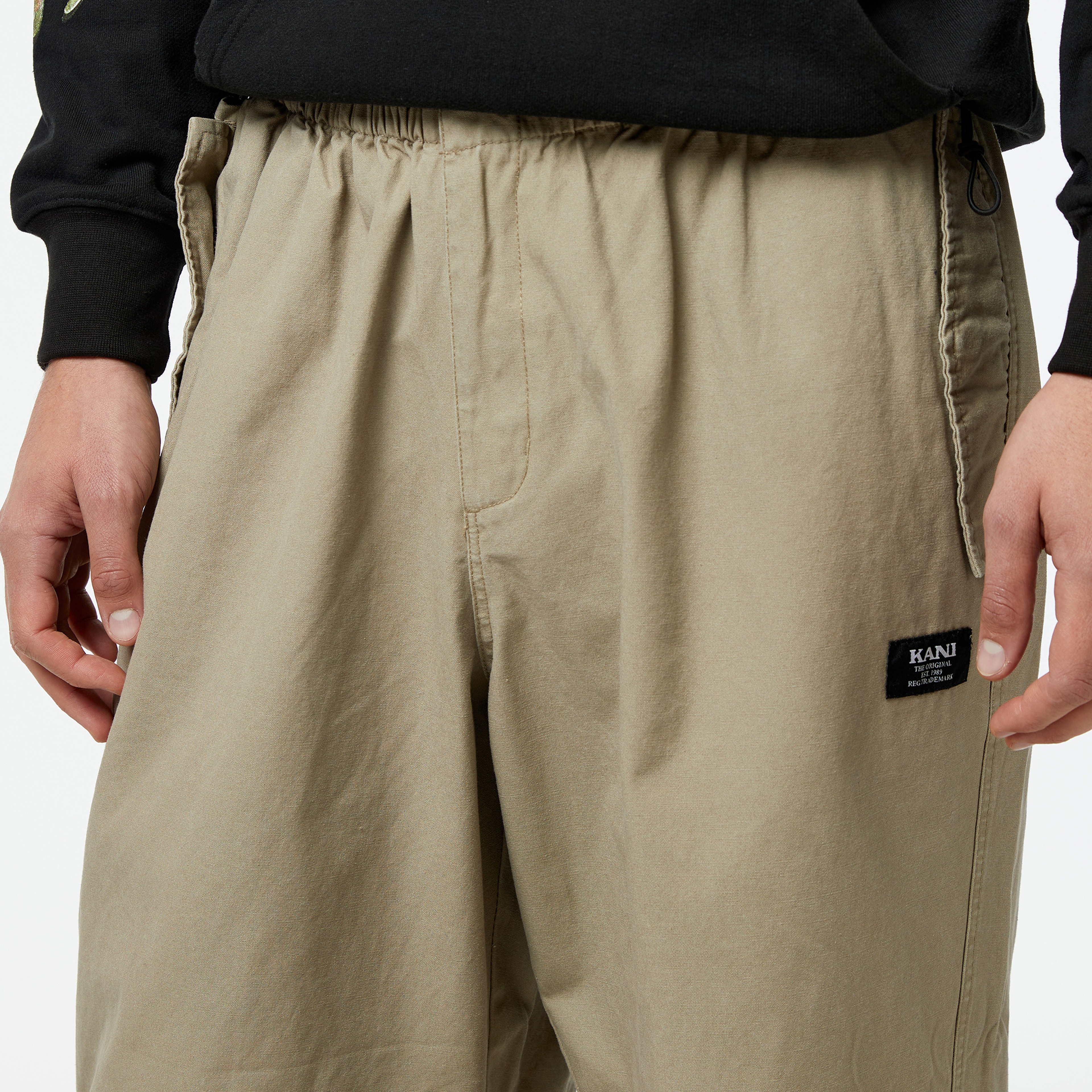 Karl Kani Woven Retro Washed Parachute Erkek Yeşil Pantolon