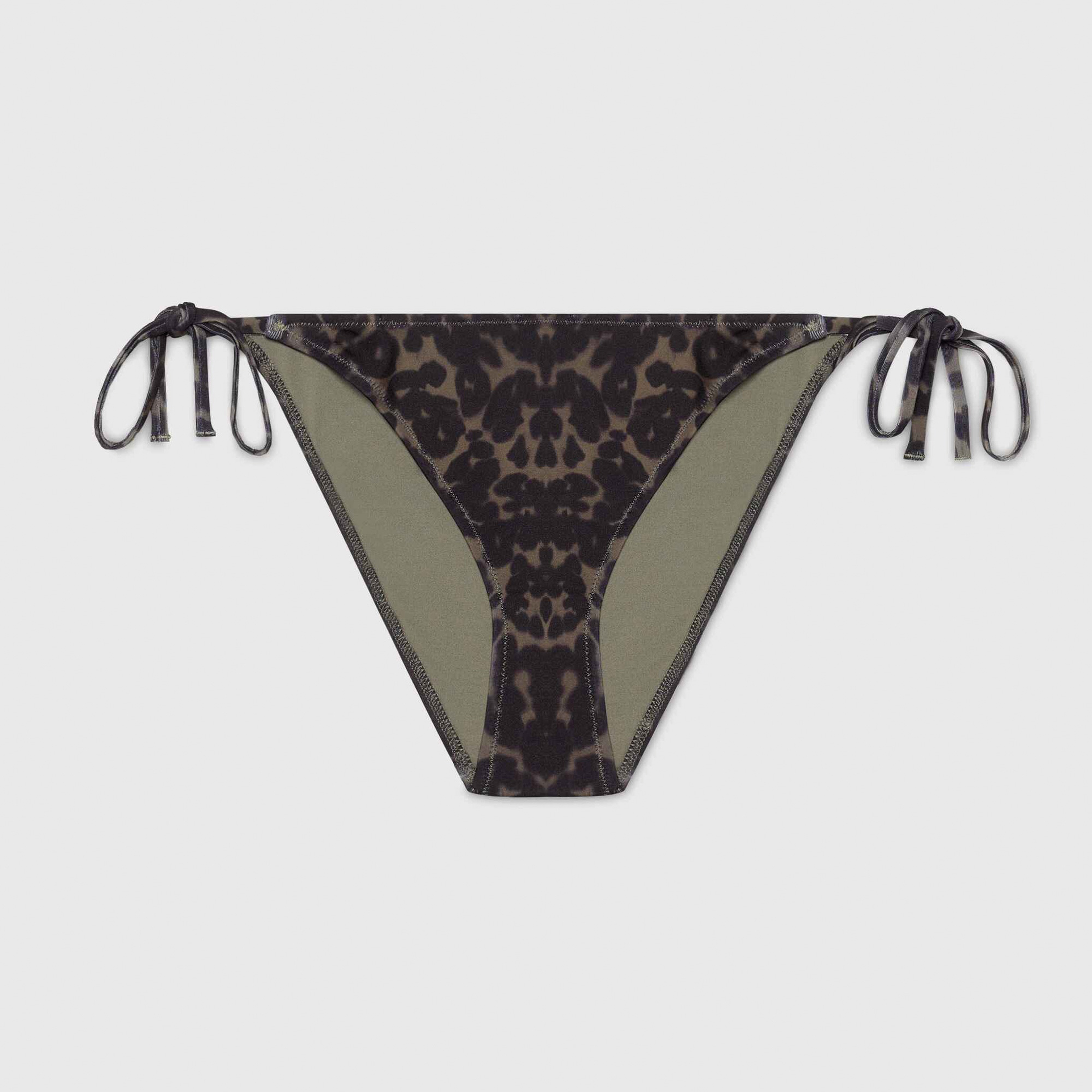 Calvin Klein Monogram Kadın Yeşil Bikini Altı