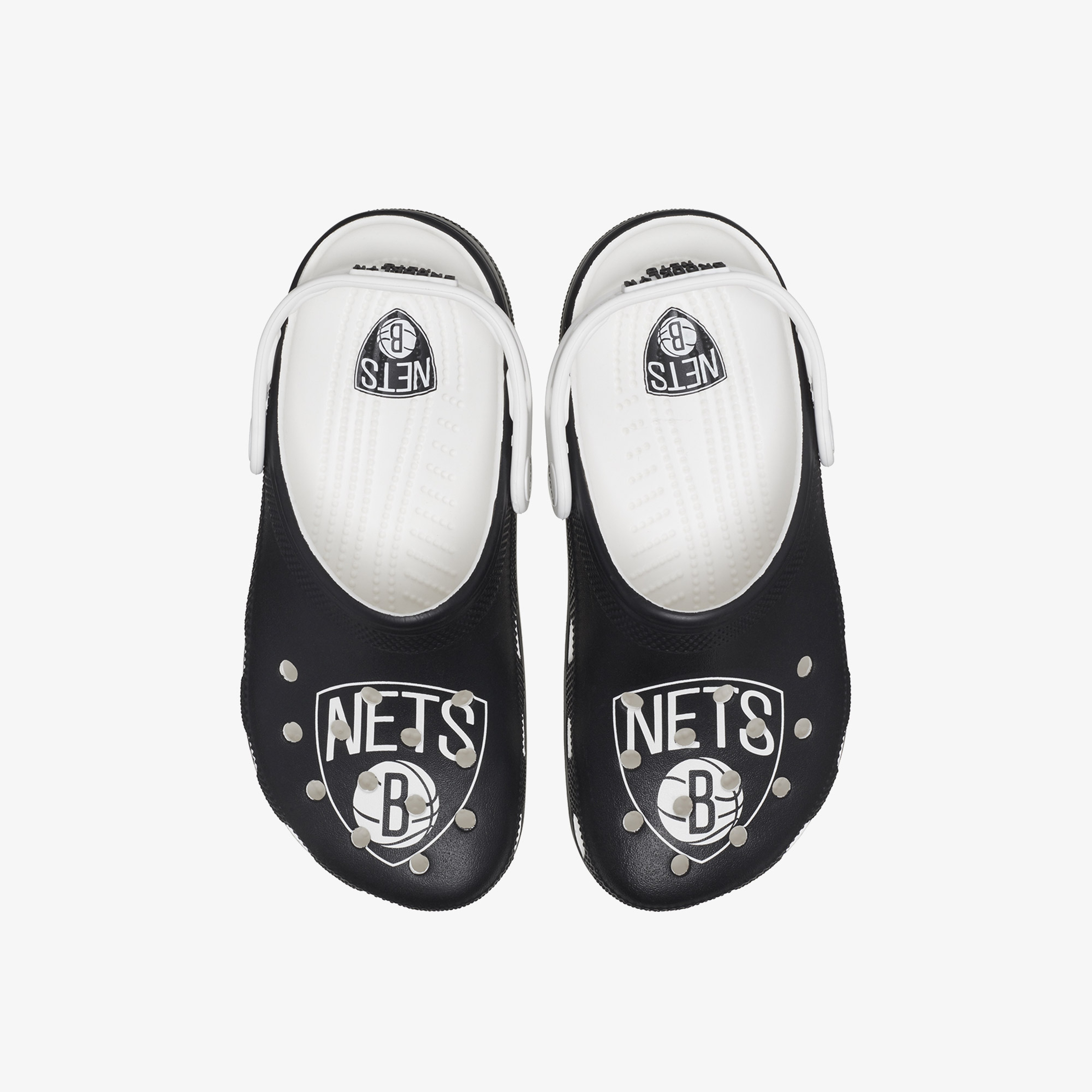 Crocs NBA Brooklyn Nets Cls Clg Erkek Siyah Terlik
