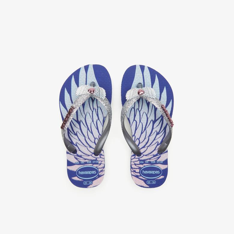 Havaianas Slim Glitter Çocuk Mavi Terlik