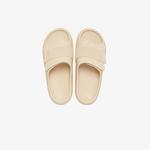 Crocs Mellow Luxe Recovery Slide Unisex Krem Terlik