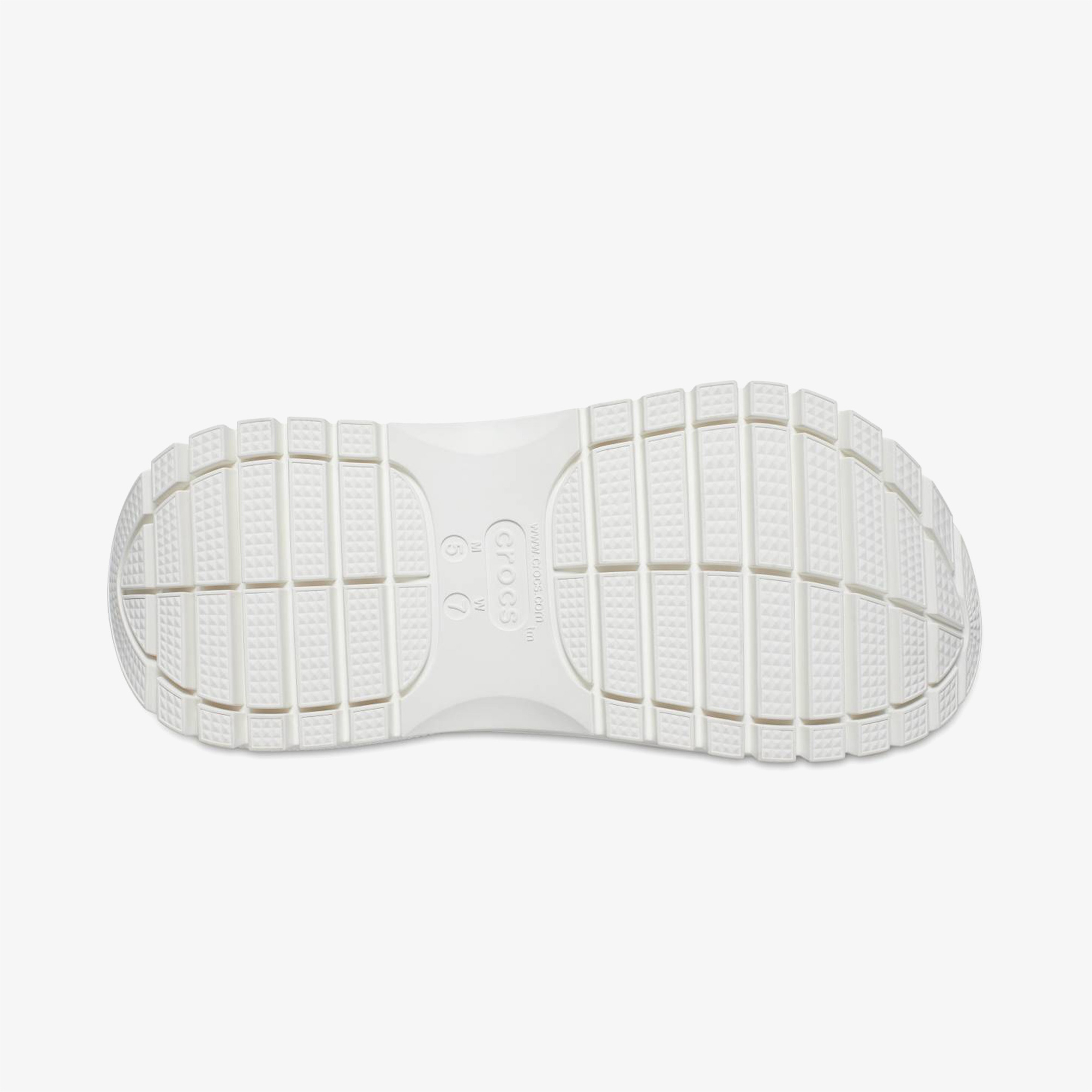 Crocs Classic Mega Crush Kadın Beyaz Terlik