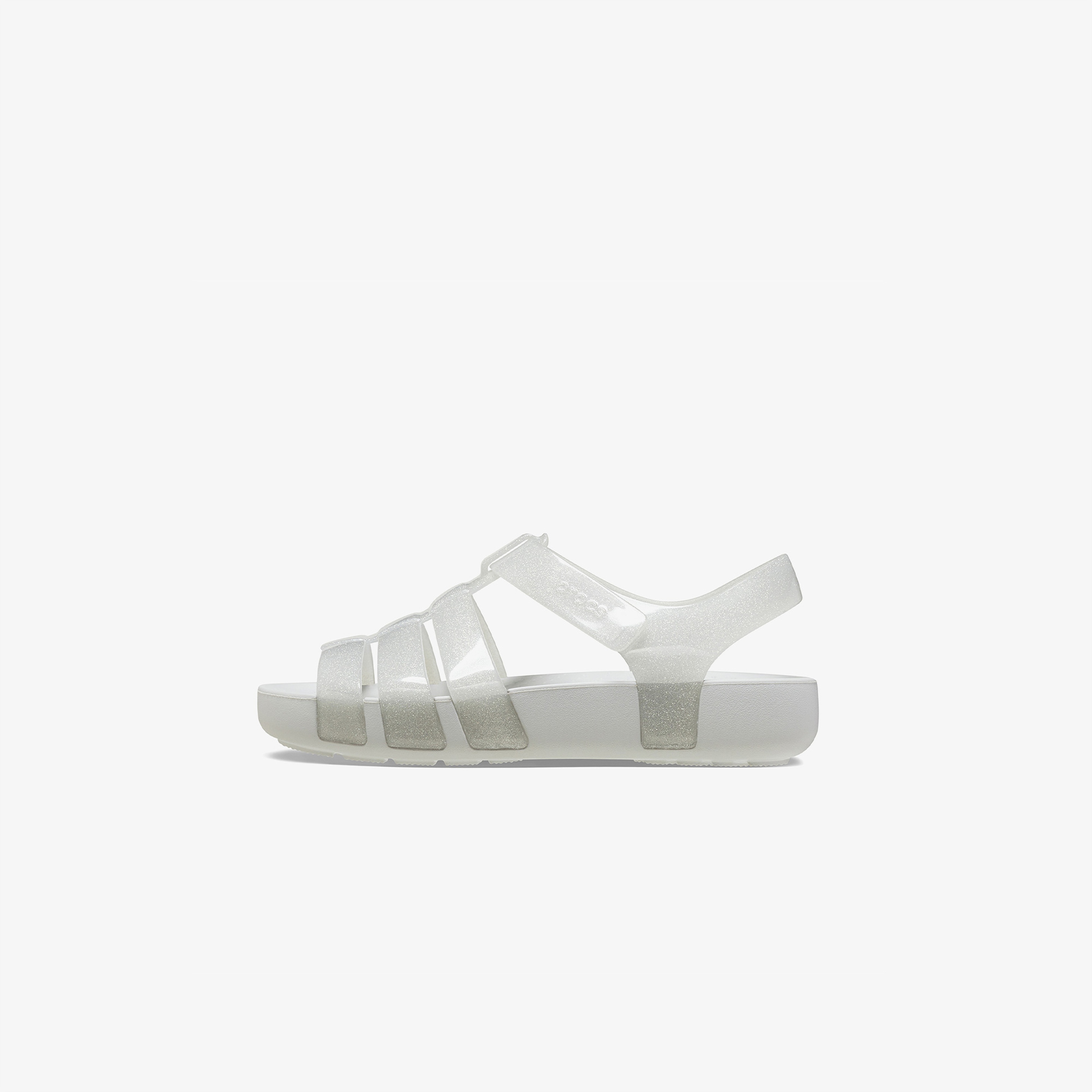 Crocs Isabella Glitter K Çocuk Gri Sandalet