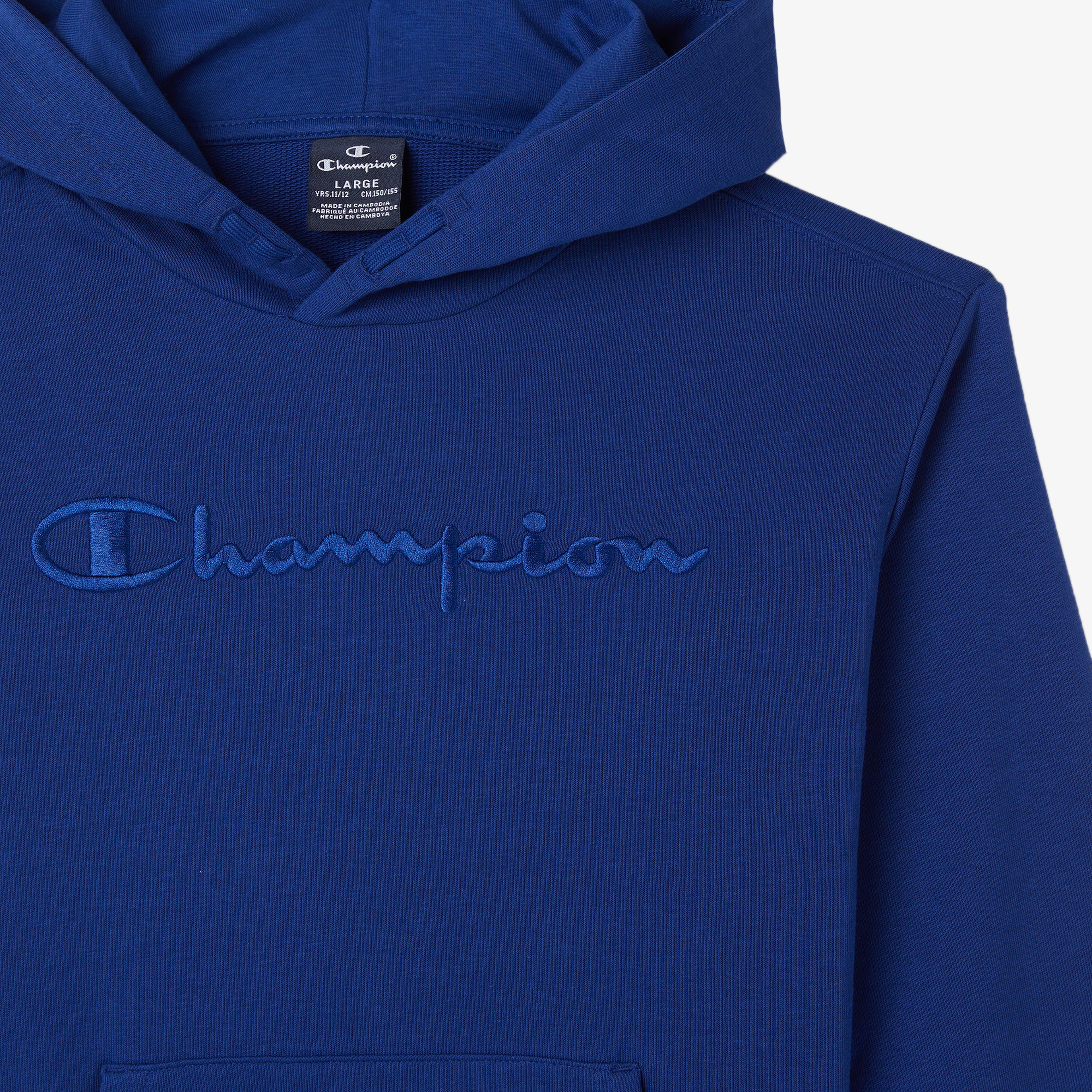 Champion Hooded Çocuk Lacivert Hoodie