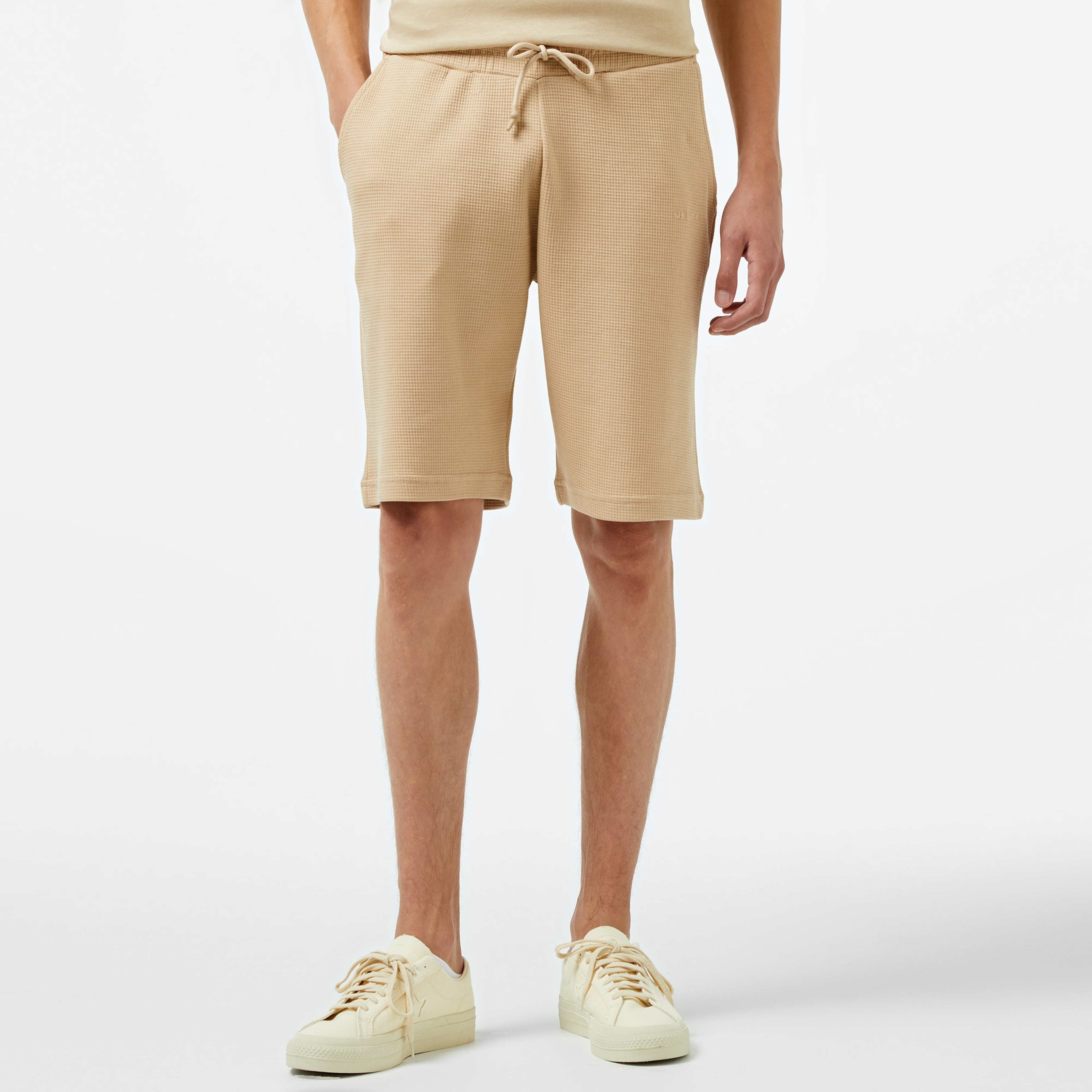 UNITED4 Classic Erkek Krem Şort