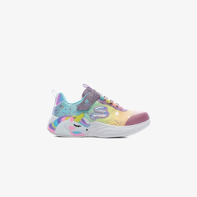 Skechers Skechers Renkli S Lights-Unicorn Dreams Çocuk Mor Spor Ayakkabı Sneaker | Occasion Renkli - 2. görsel