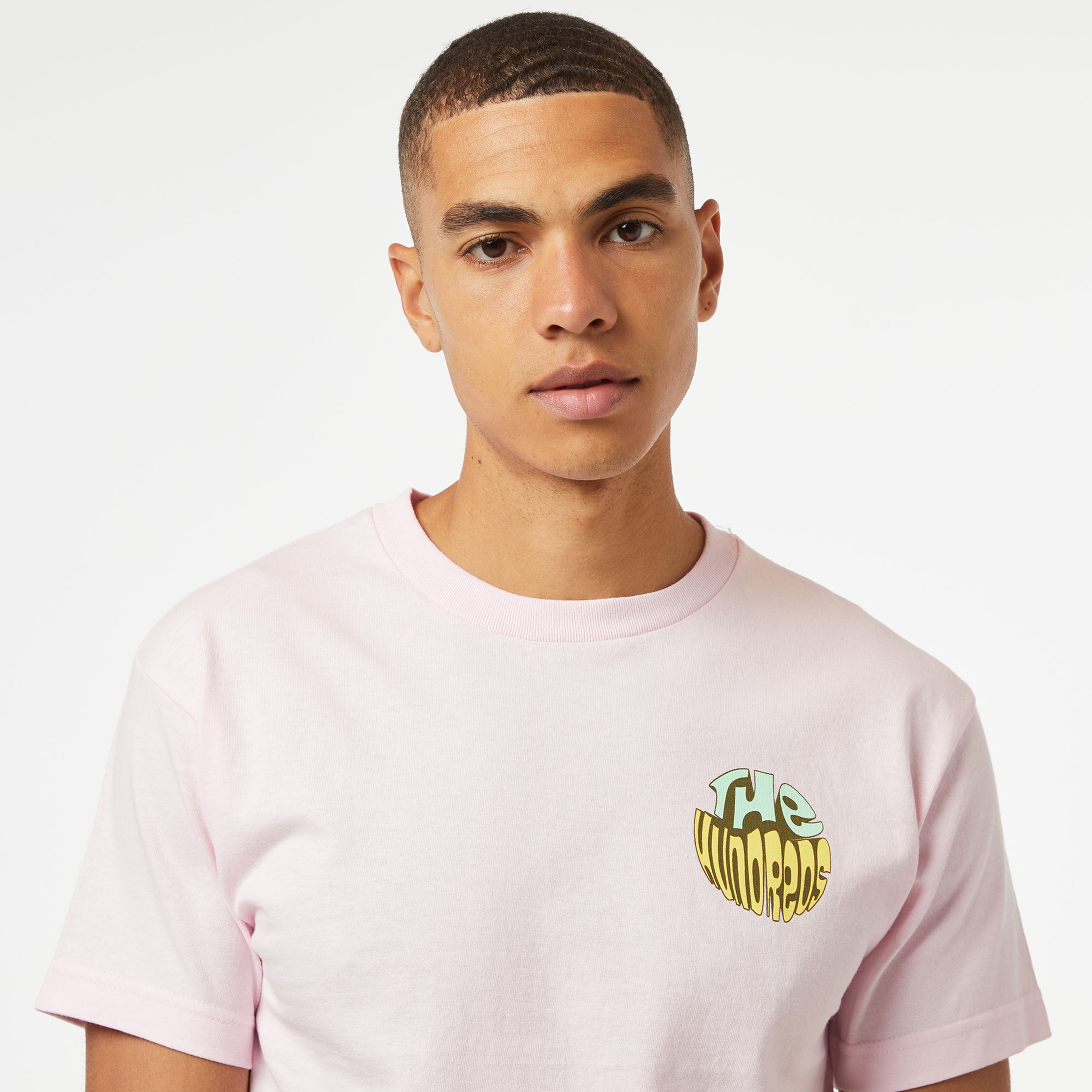 The Hundreds Wildfire Surf Erkek Pembe T-Shirt