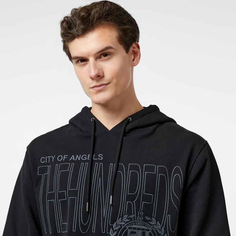 The Hundreds City Hoodie Erkek Siyah Hoodie