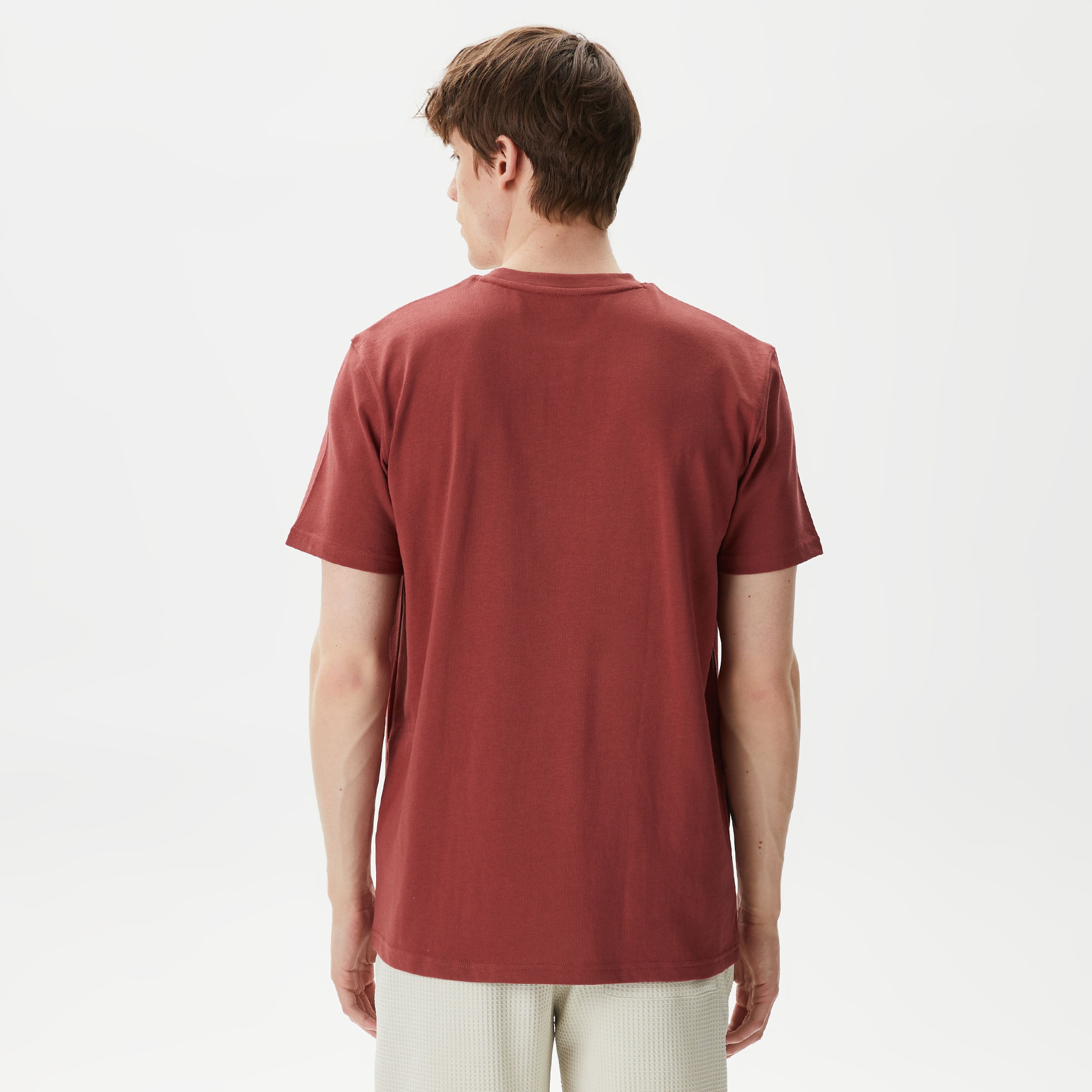 Under Armour HW LC Logo Repeat Erkek Bordo T-Shirt