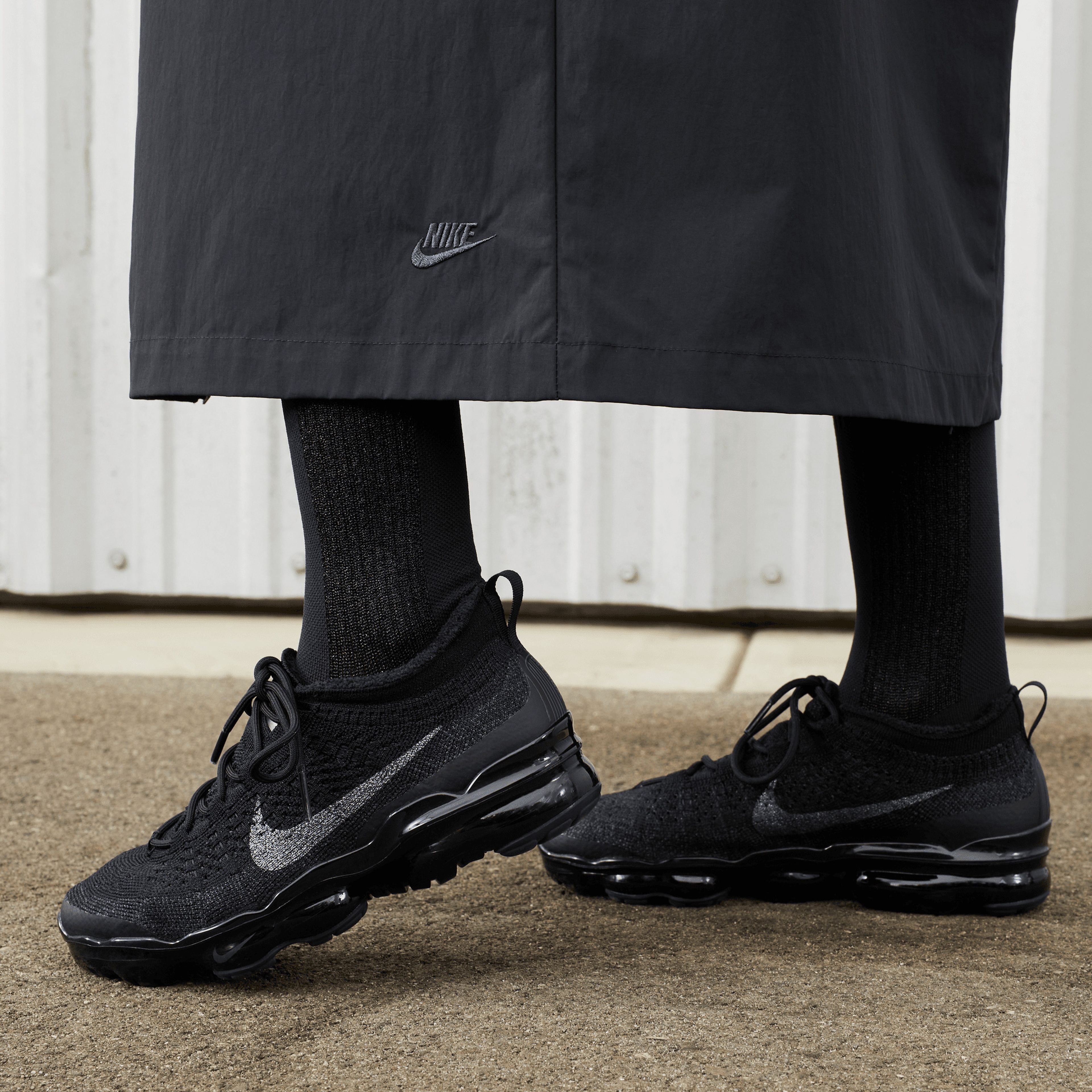 Nike Air VaporMax 2023 Flyknit Kadın Siyah Spor Ayakkabı