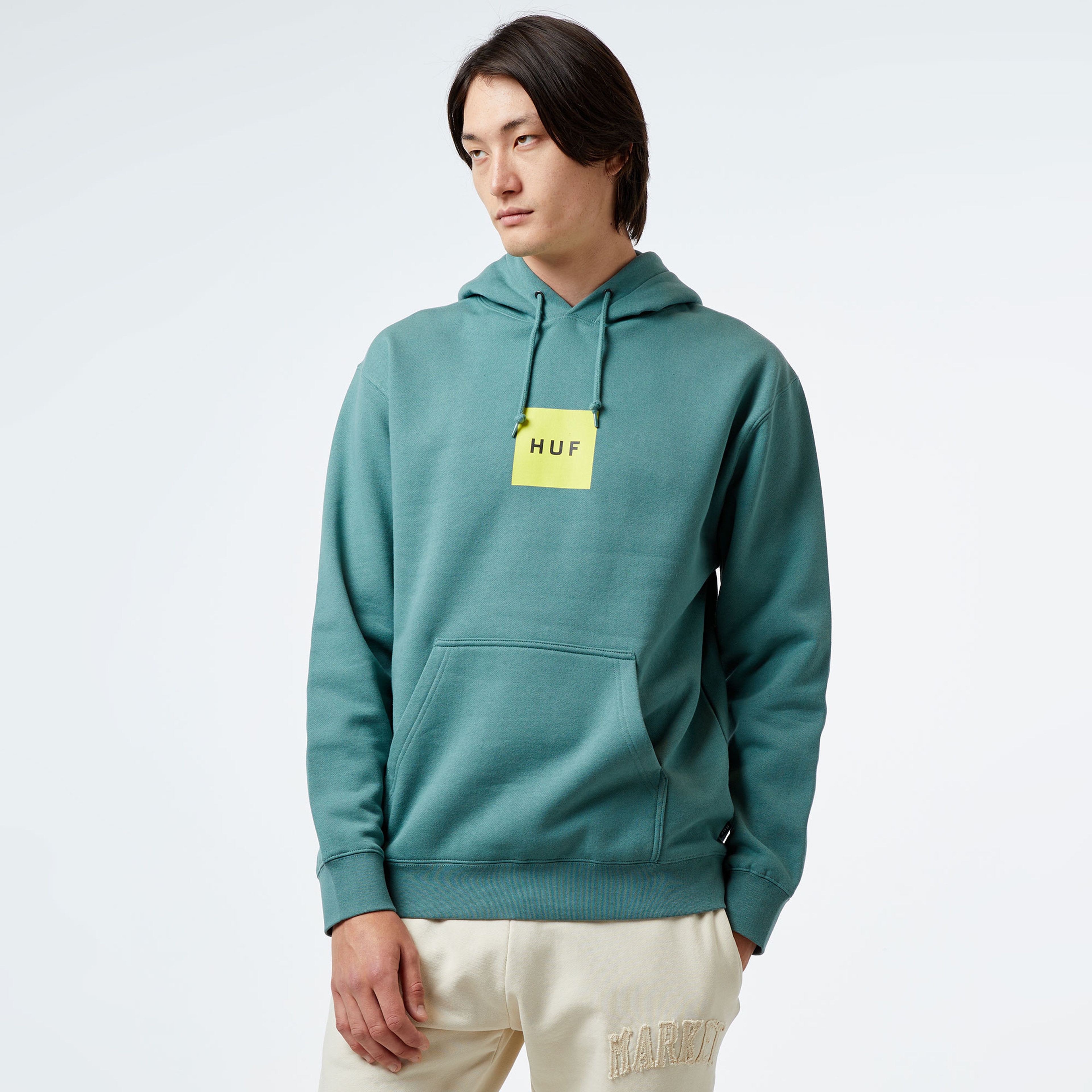 HUF Set Box P/O Erkek Yeşil Hoodie