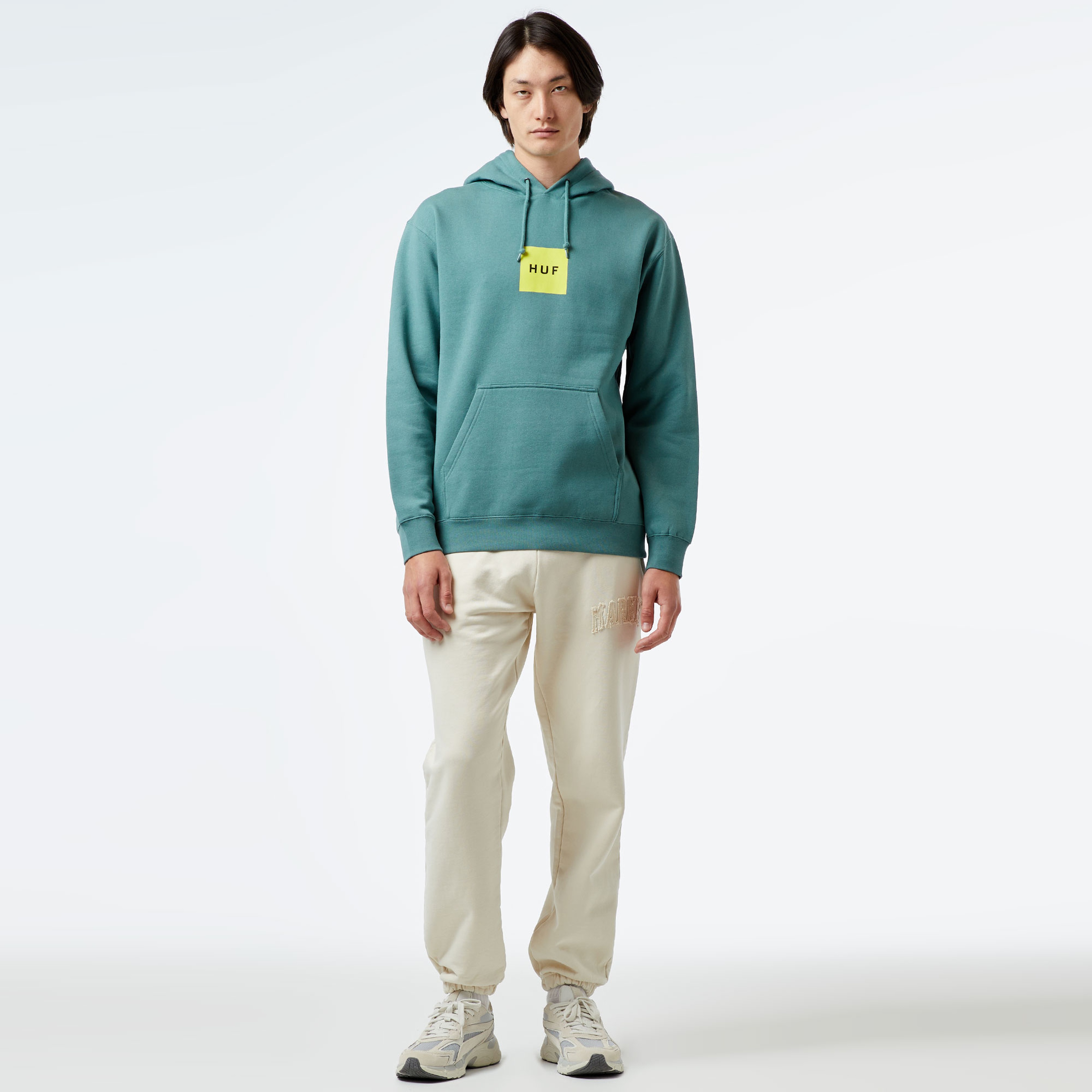 HUF Set Box P/O Erkek Yeşil Hoodie