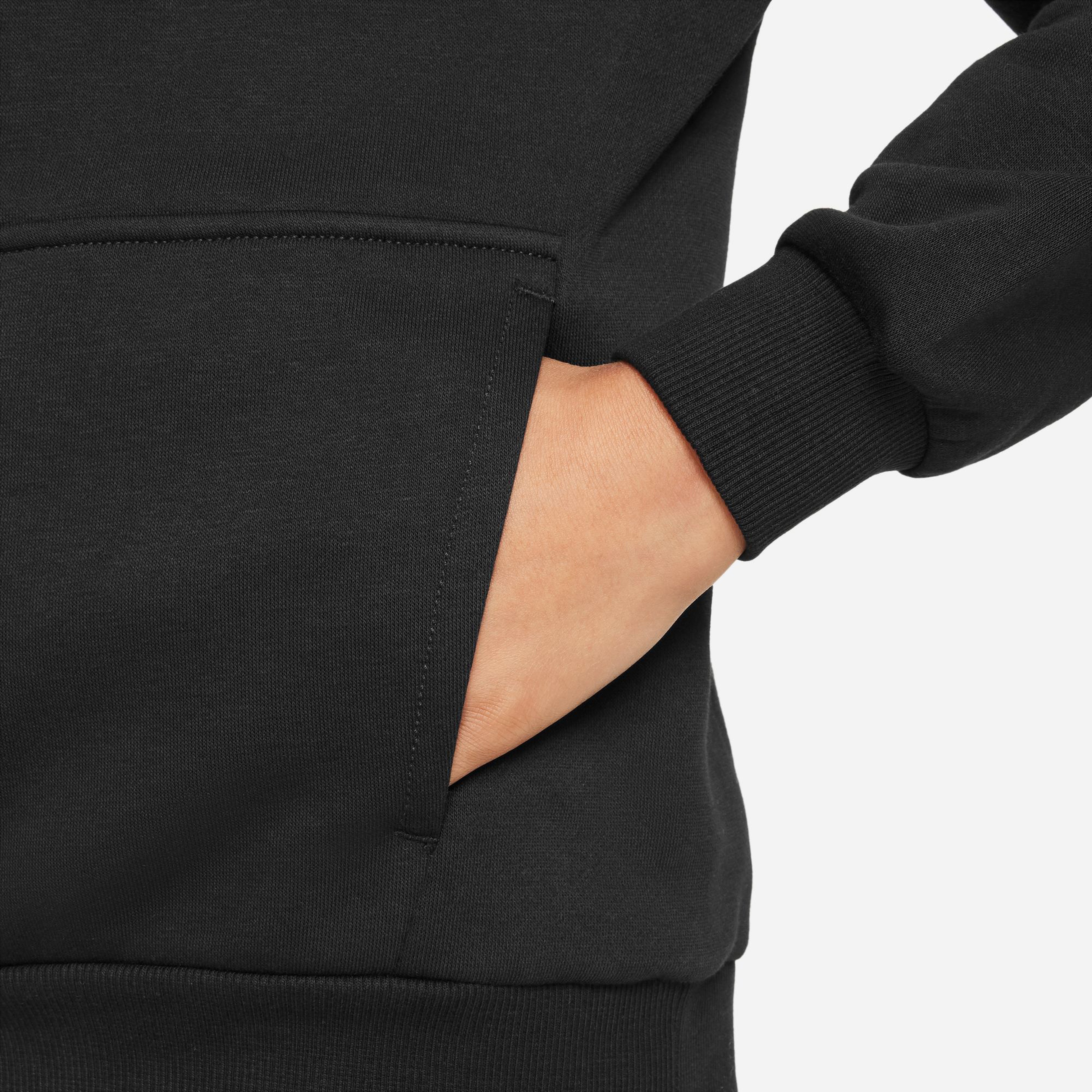 Nike Sportswear Club Fleece Çocuk Siyah Hoodie