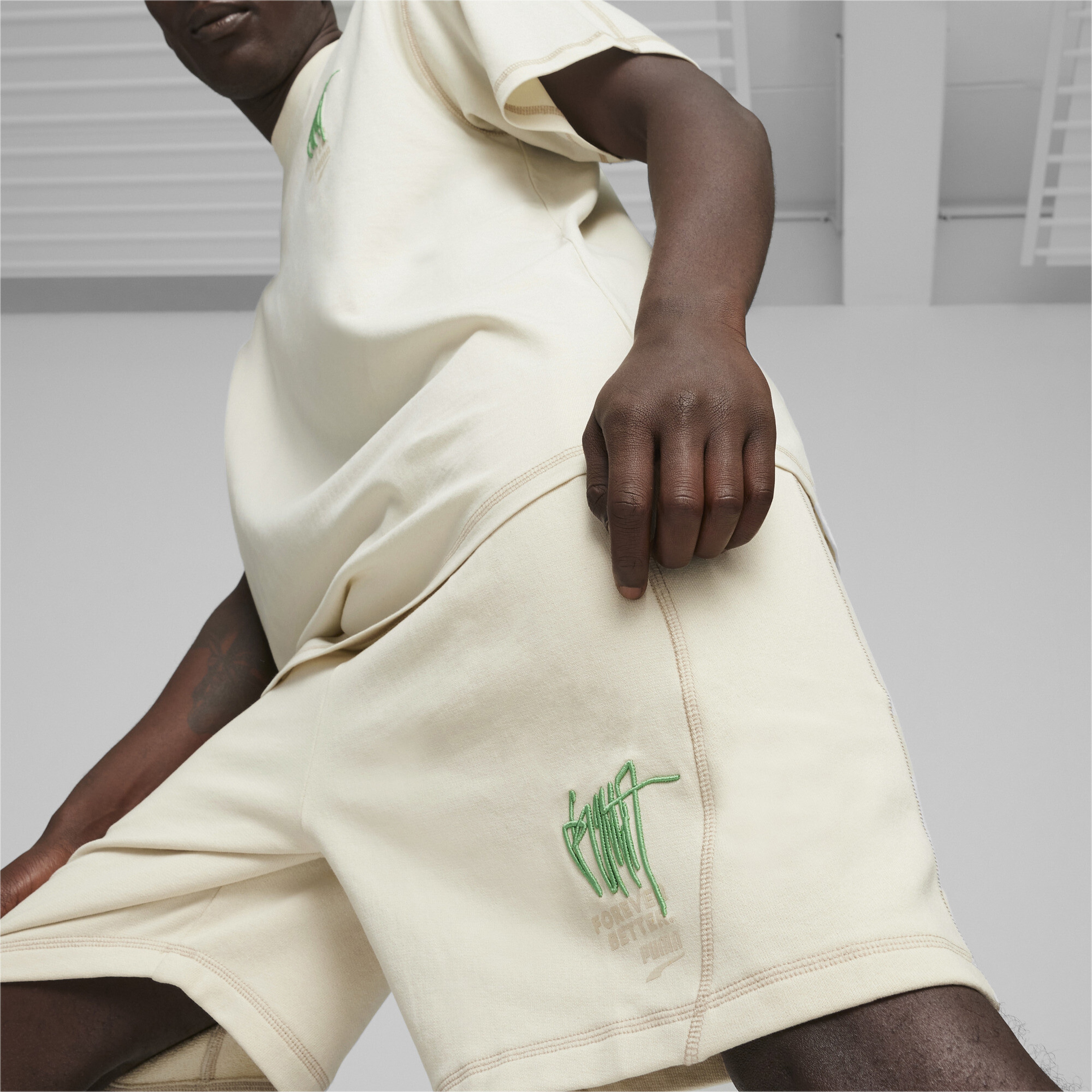 Puma Re:Collection Erkek Krem Şort