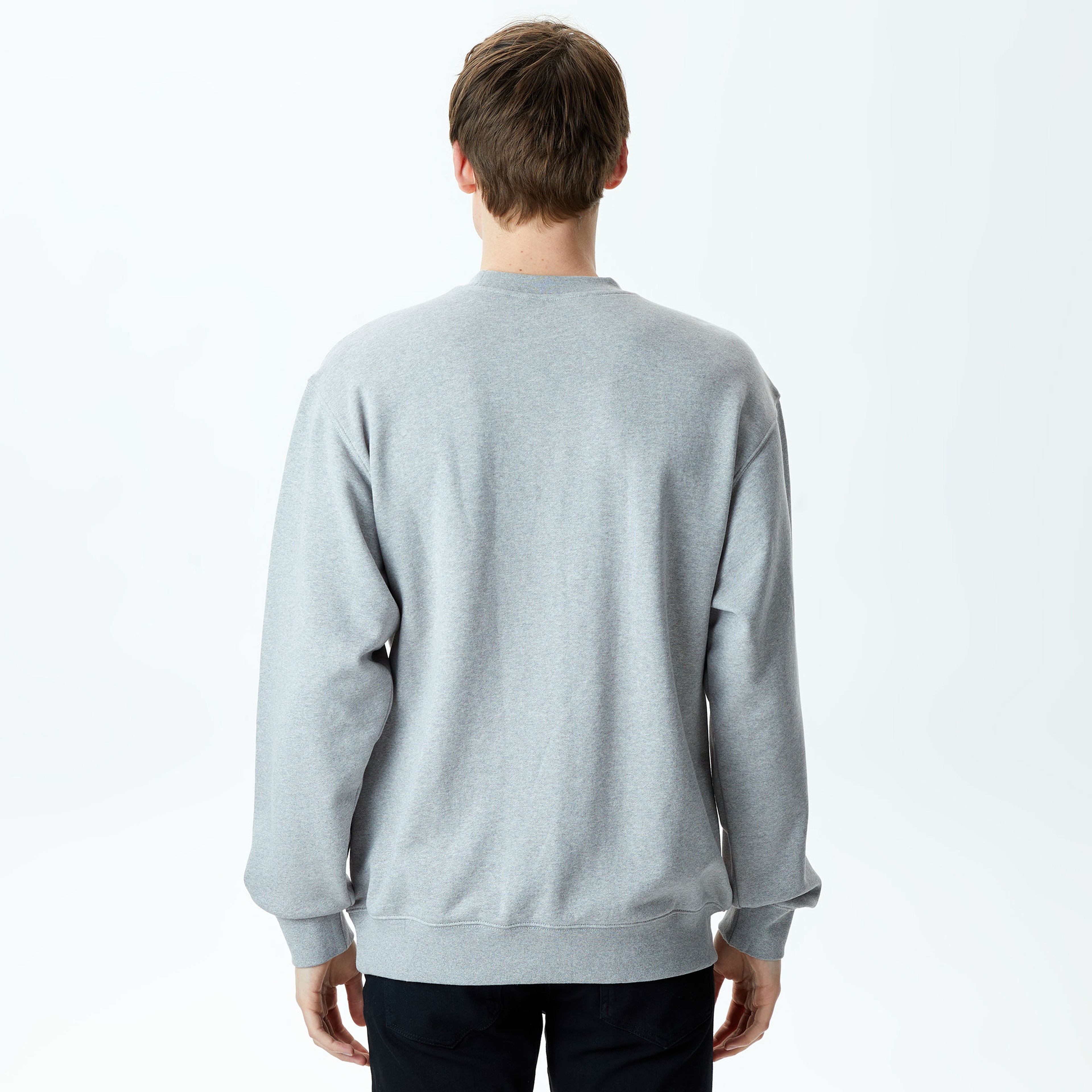 Vans Original Standards Loose Crew Erkek Gri Sweatshirt