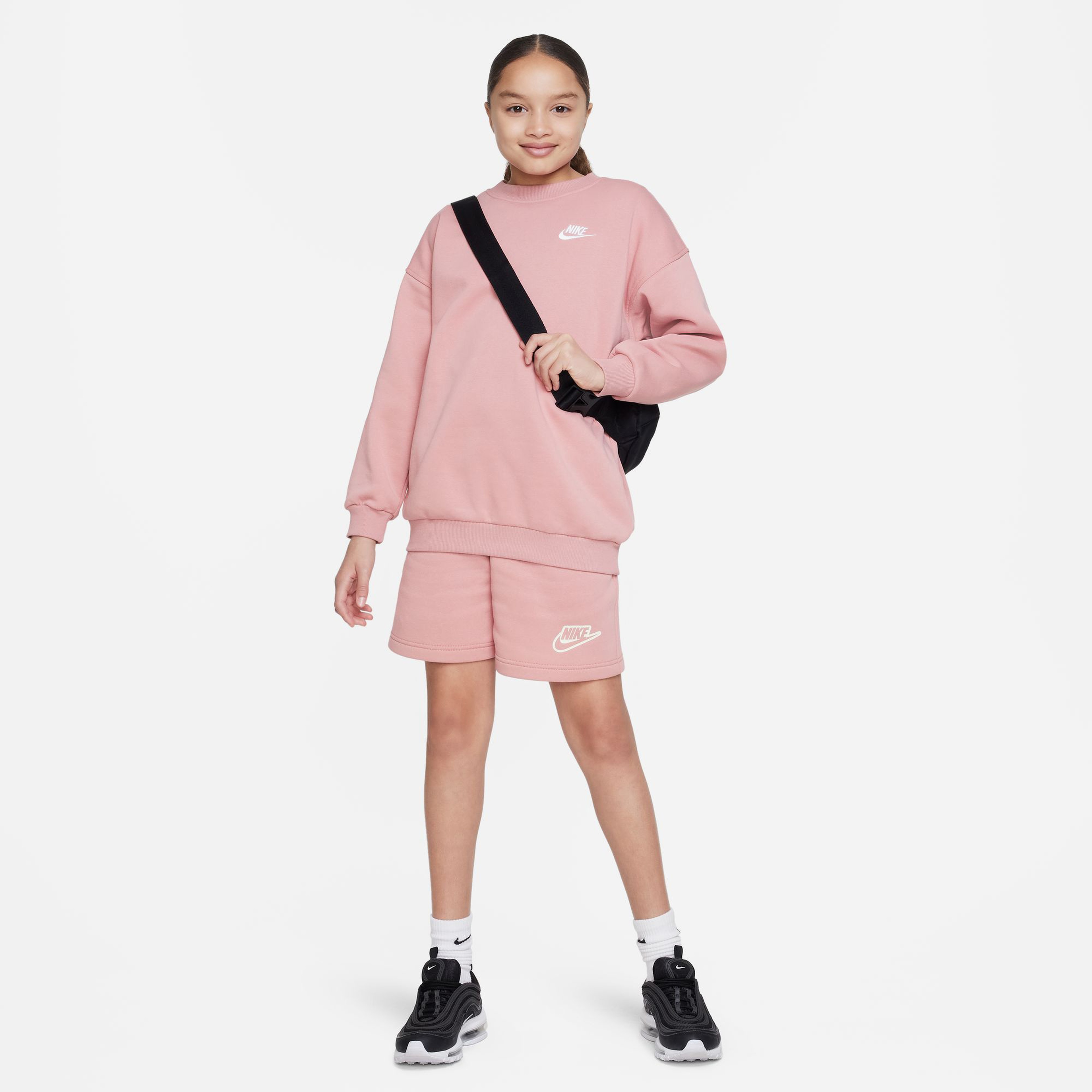 Nike Sportswear Club Fleece Çocuk Pembe Sweatshirt