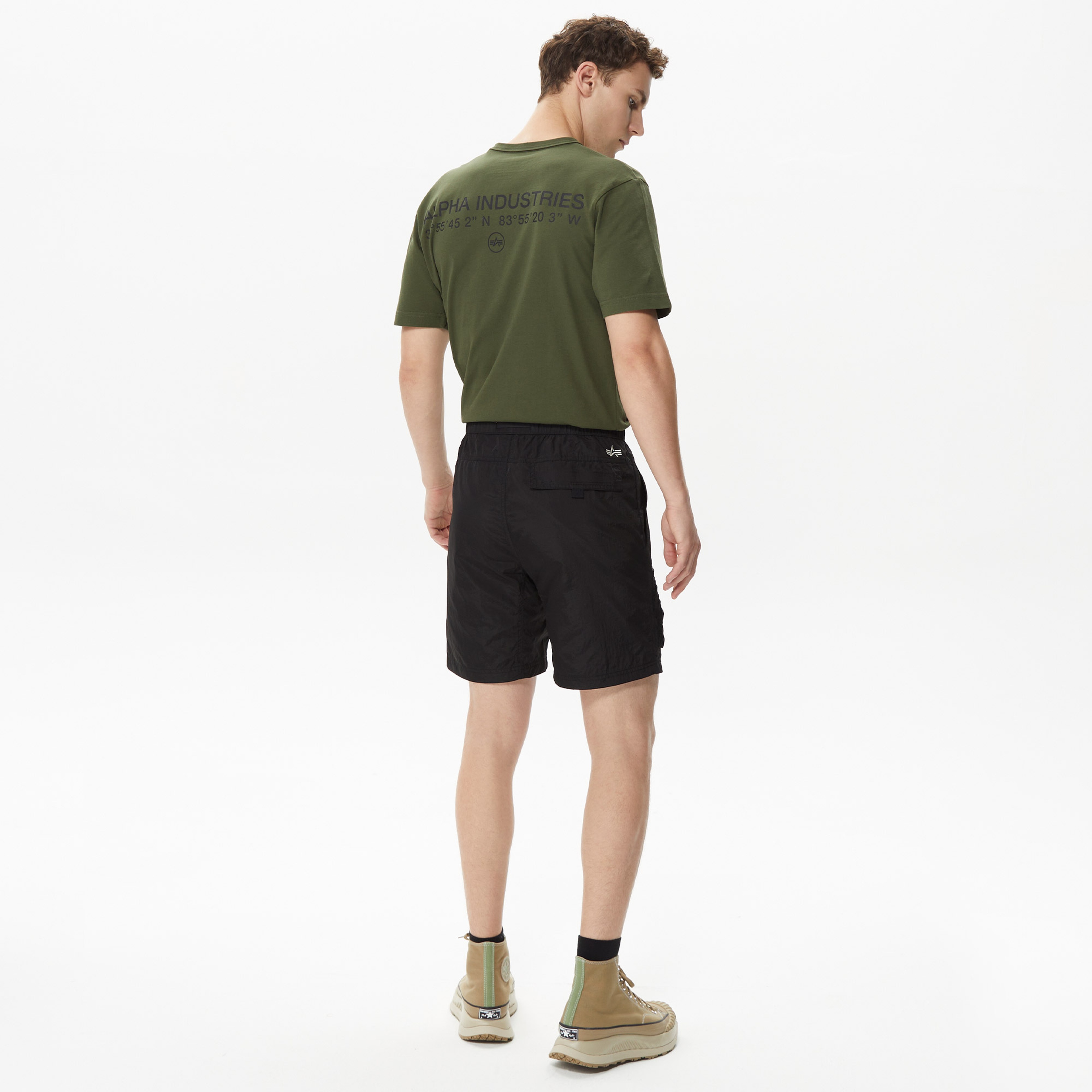 Alpha Industries Nasa Erkek Siyah Şort