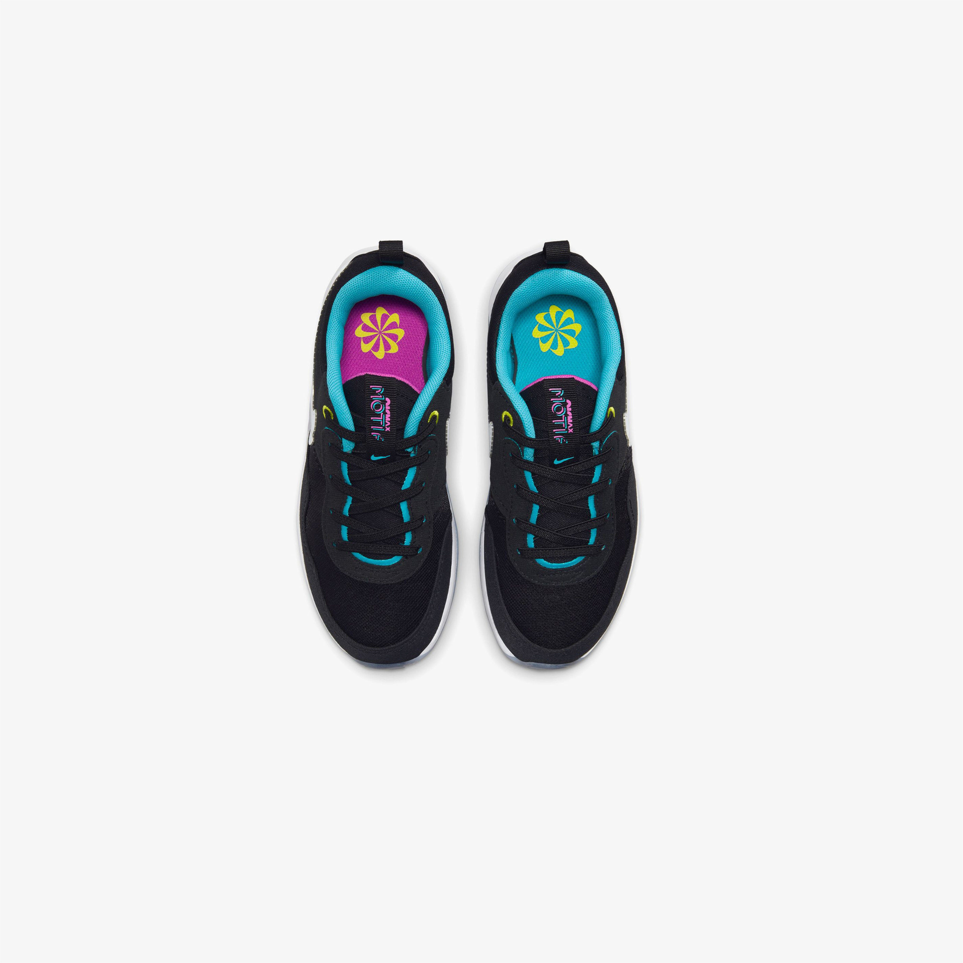 Nike Air Max Motif Çocuk Siyah Spor Ayakkabı