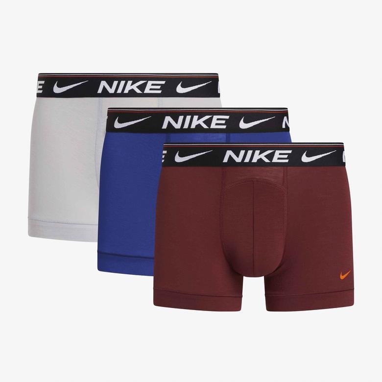 Nike Trunk 3'lü Erkek Renkli Boxer