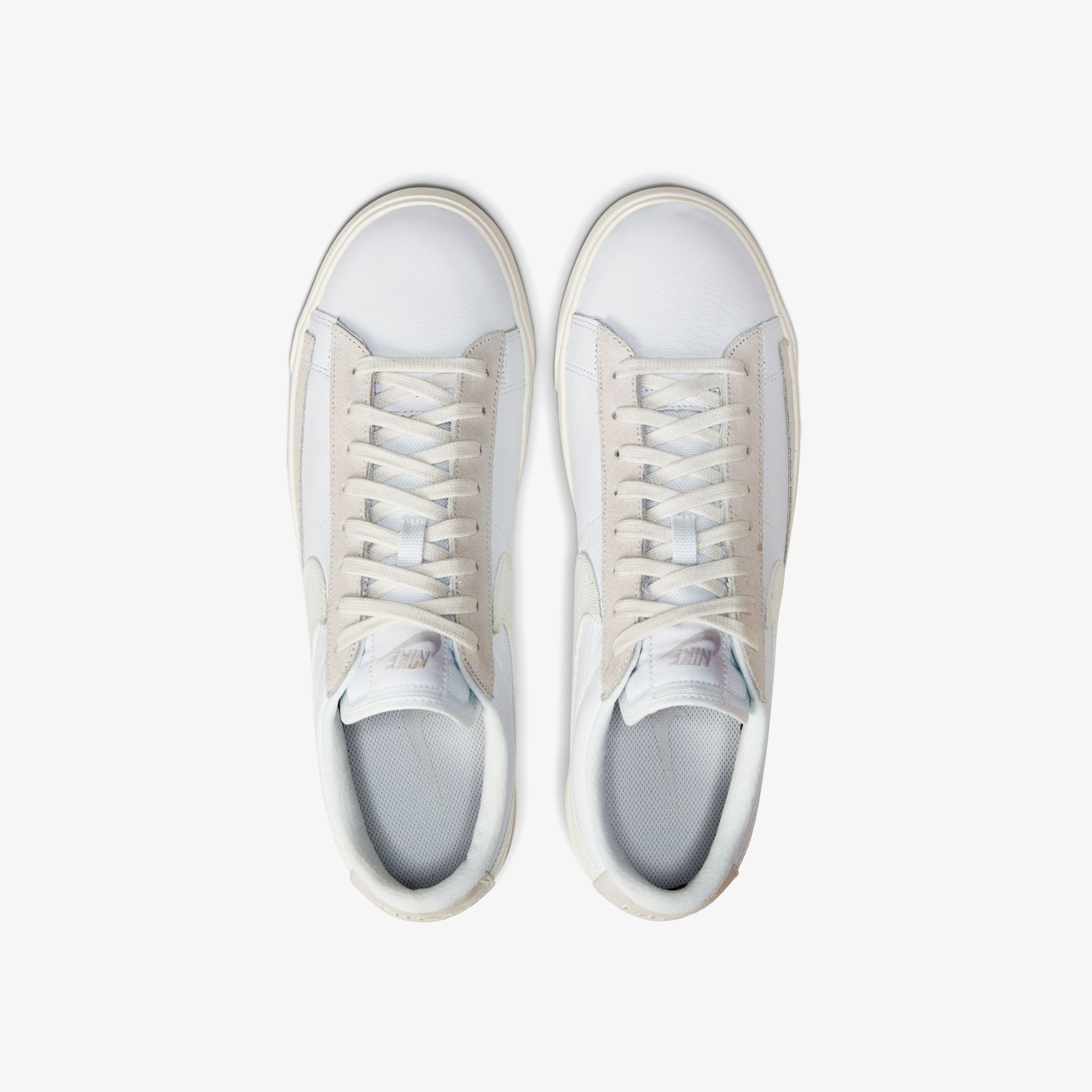 Nike Blazer Low Leather Erkek Beyaz Spor Ayakkabı