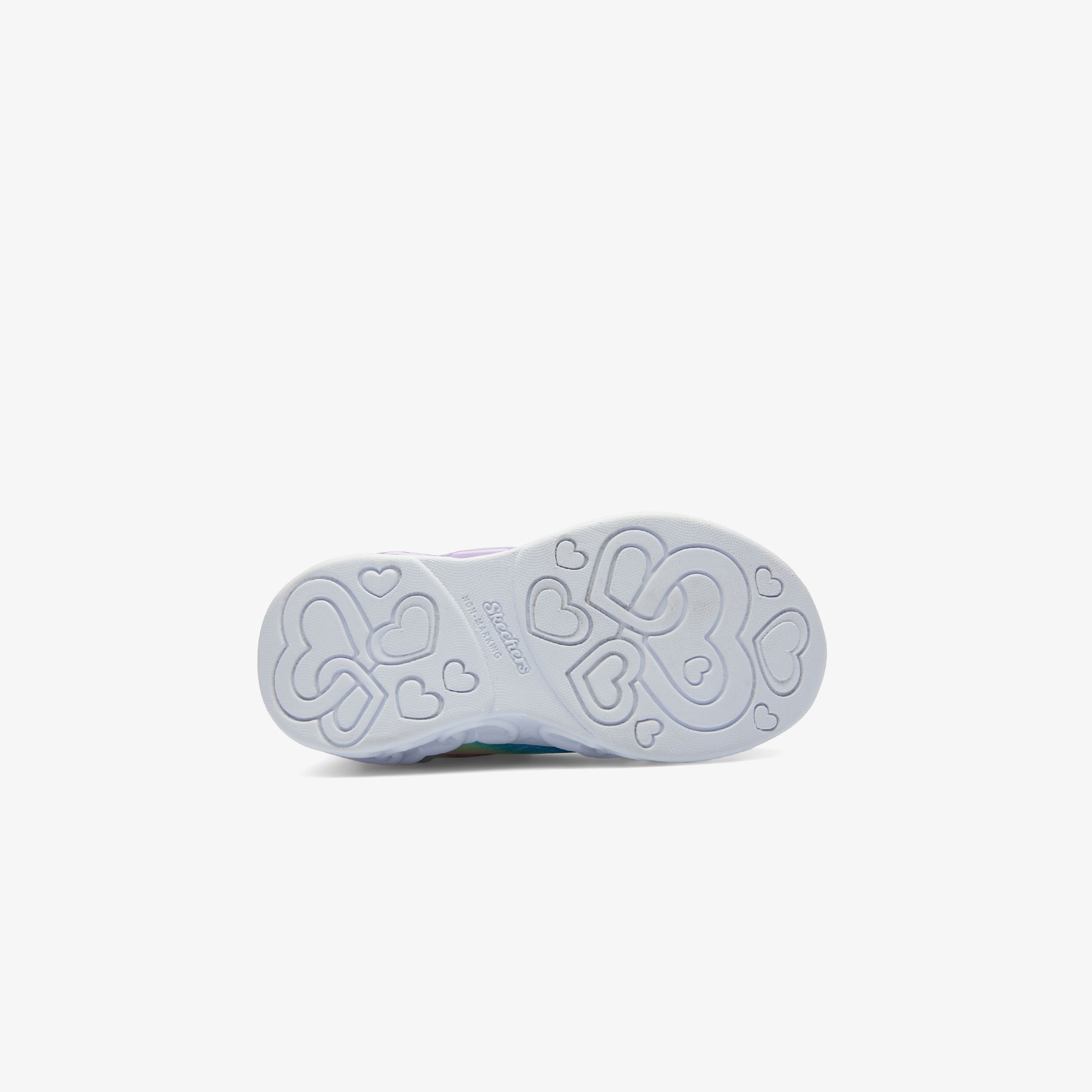 Skechers Infinite Heart Lights Bebek Gri Spor Ayakkabı