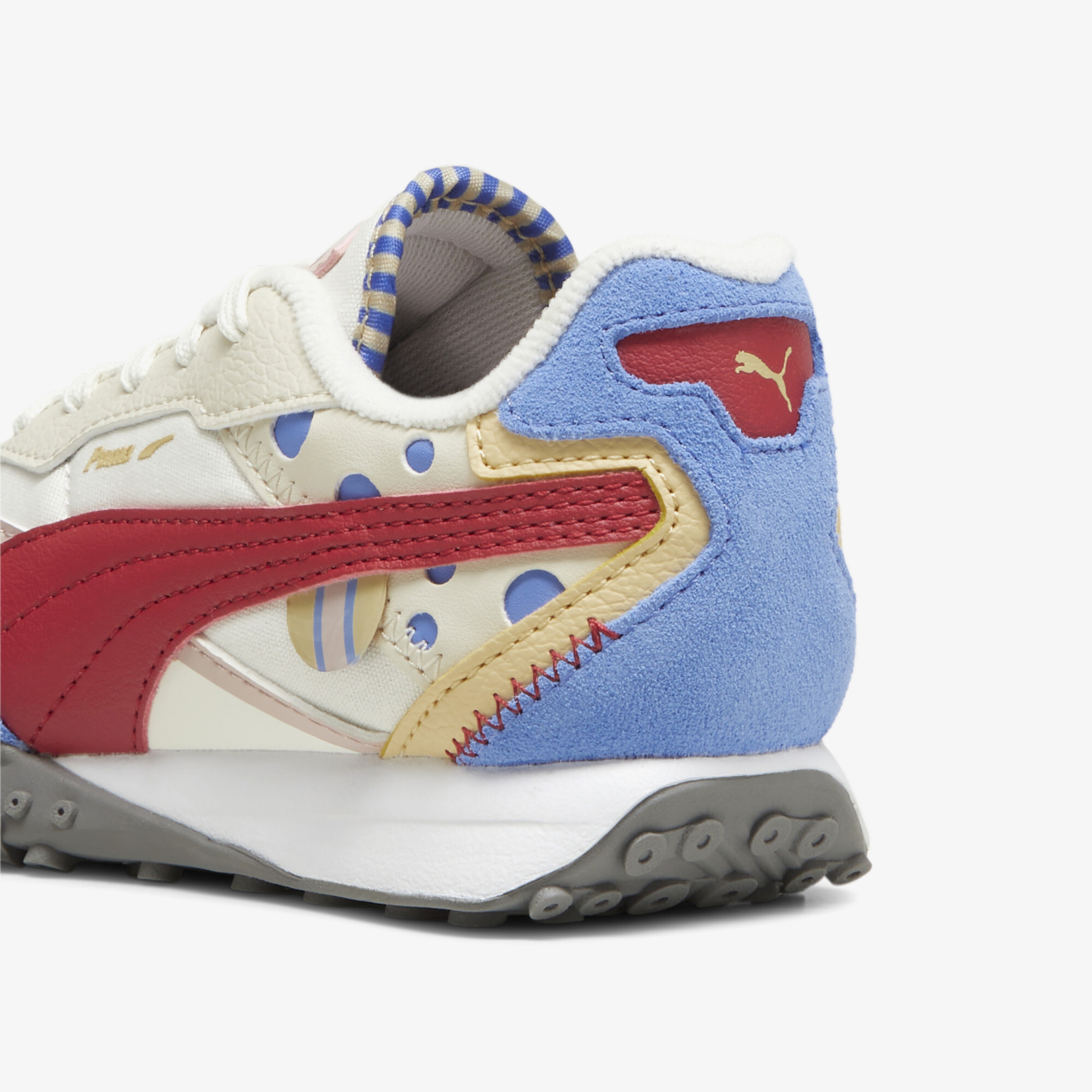 Puma Blktop Rider Summer Camp Çocuk Beyaz Spor Ayakkabı