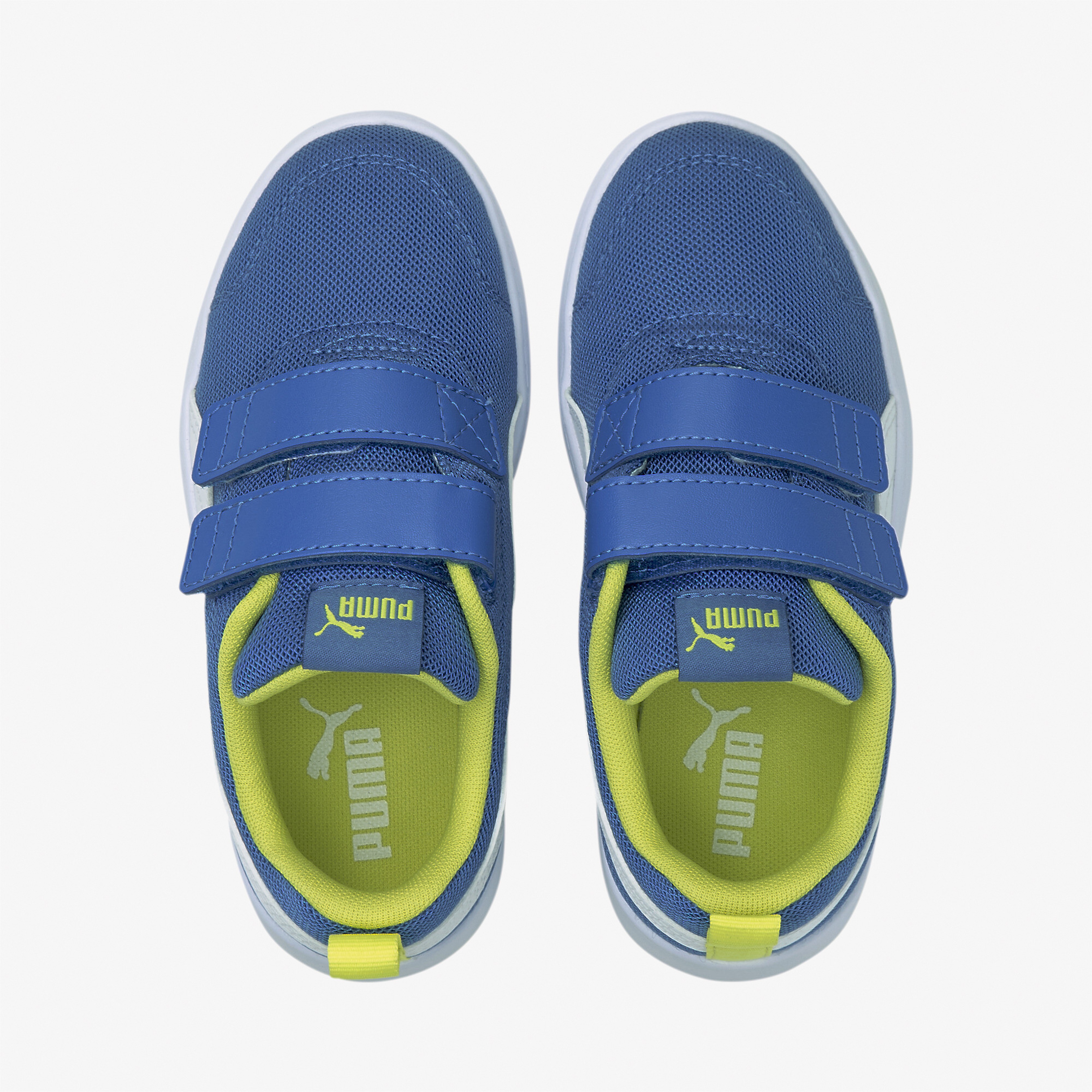 Puma Courtflex V2 Mesh Çocuk Beyaz Spor Ayakkabı