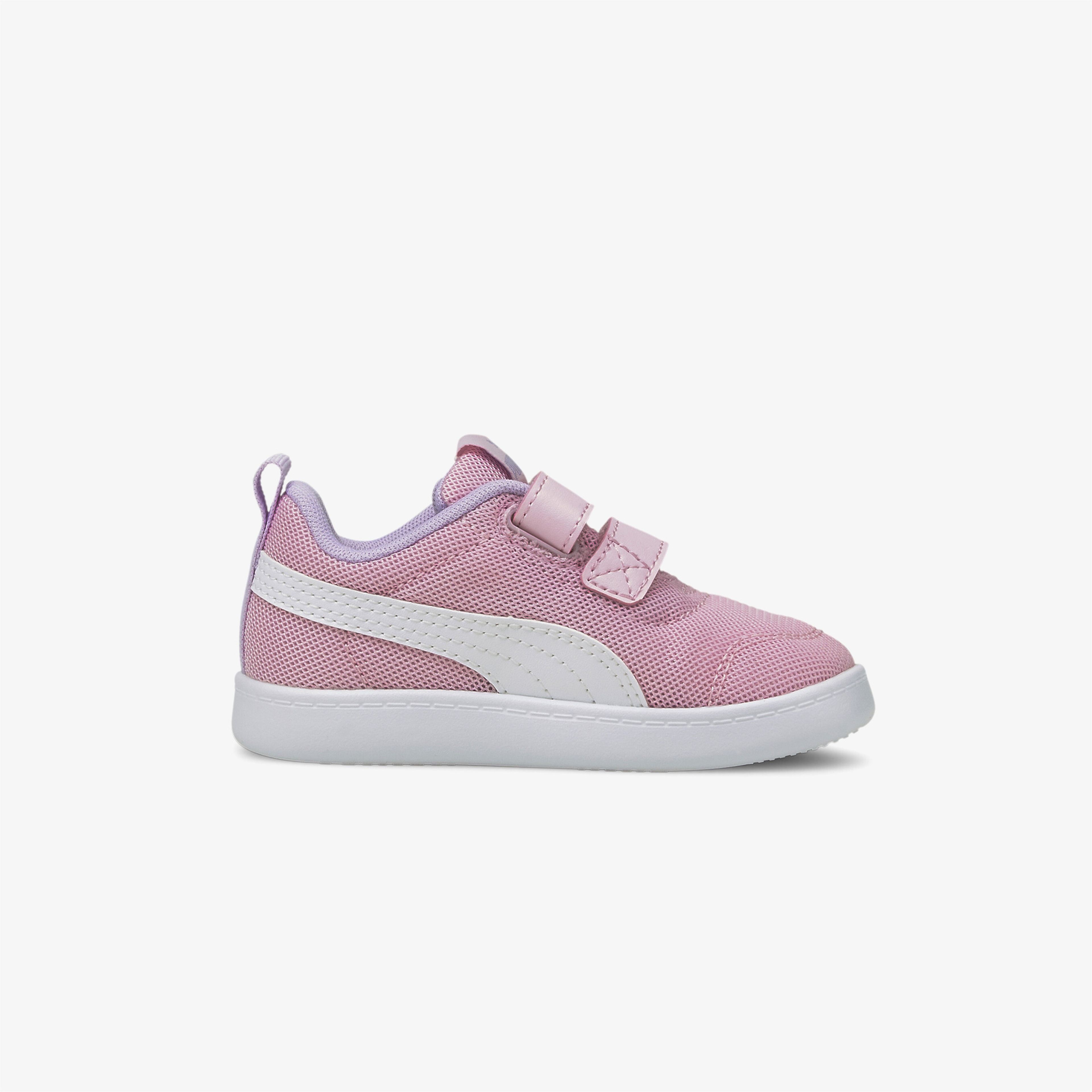 Puma Courtflex V2 Mesh Bebek Pembe Spor Ayakkabı