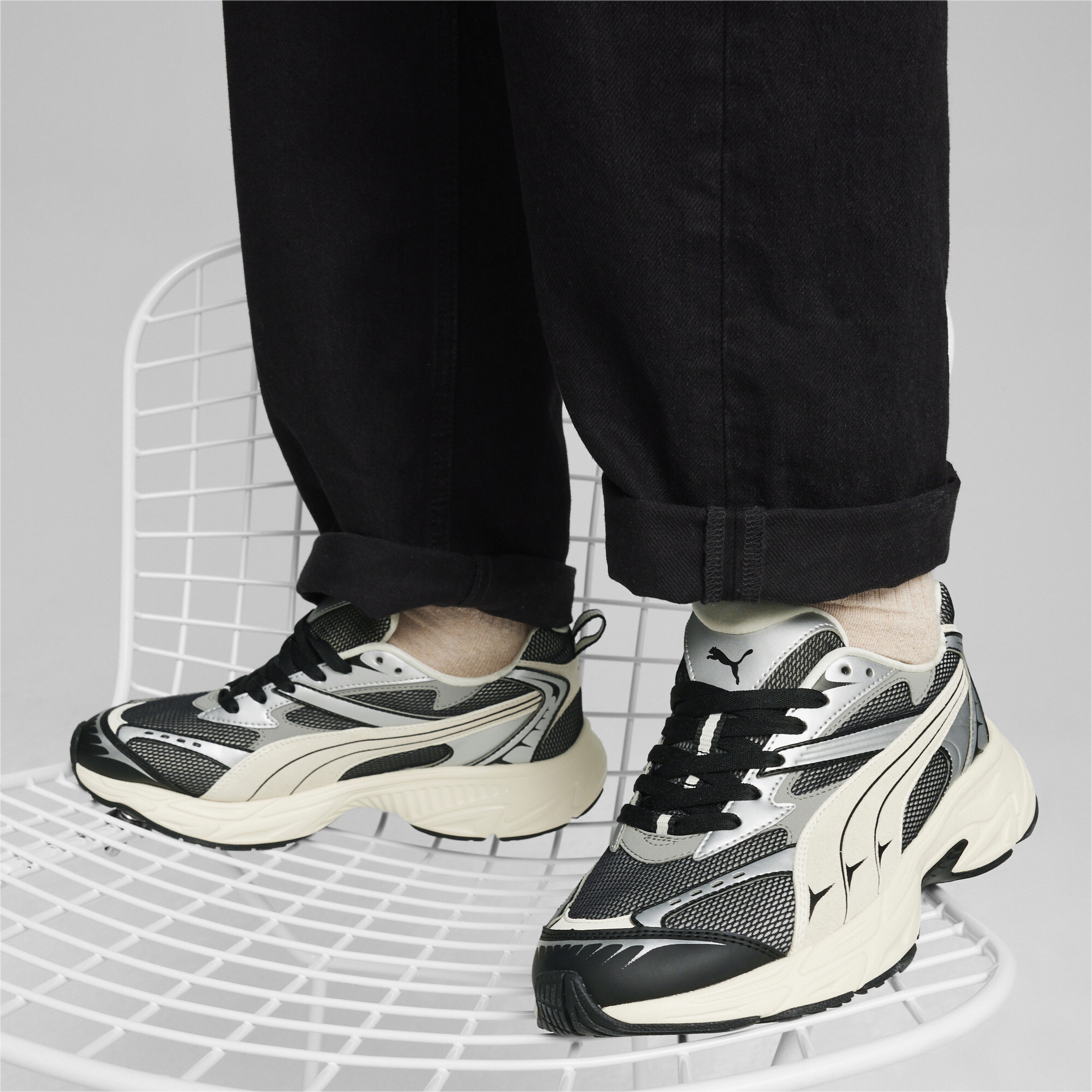 Puma Morphic Retro Unisex Siyah Spor Ayakkabı