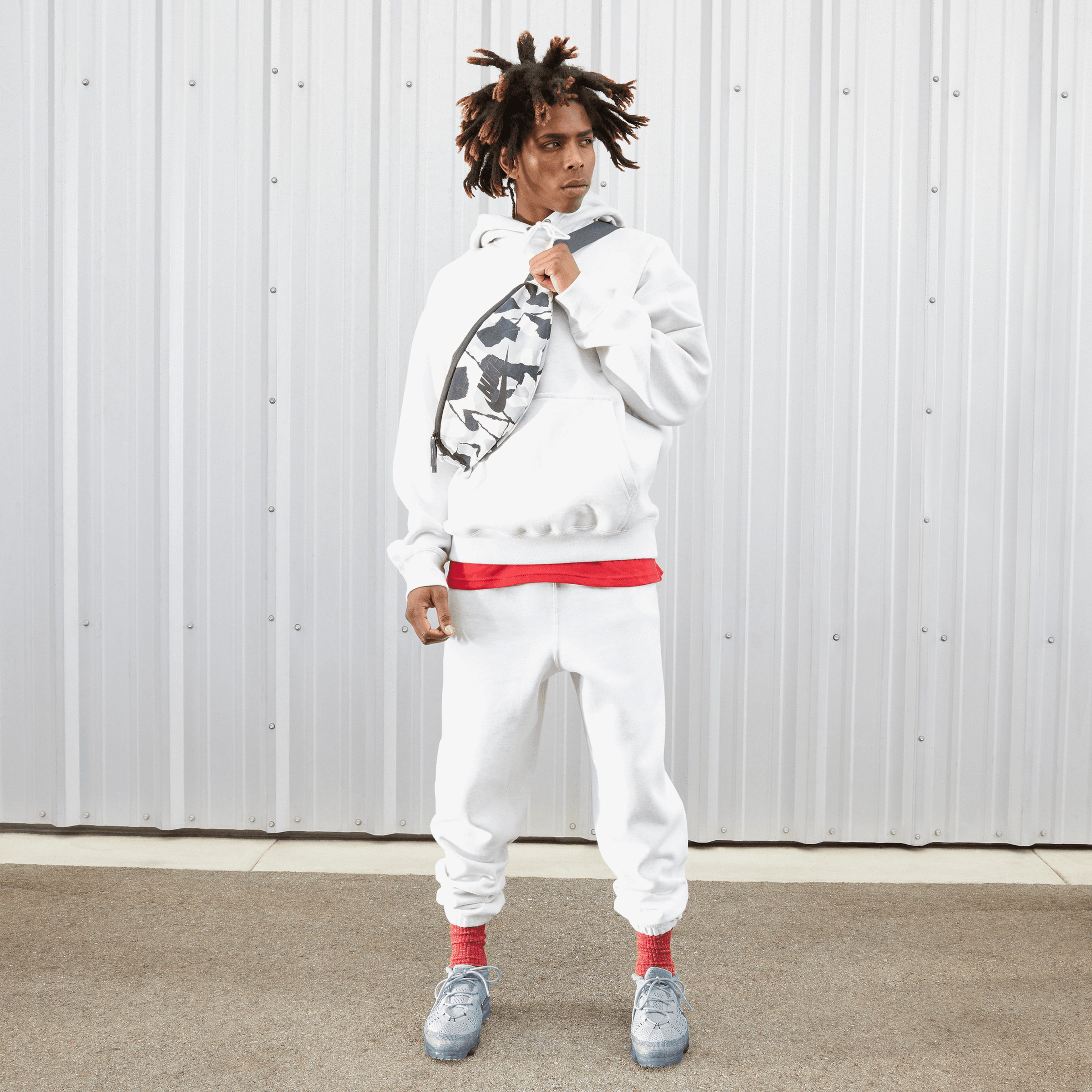 Nike Air VaporMax 2023 Flyknit Erkek Gri Spor Ayakkabı