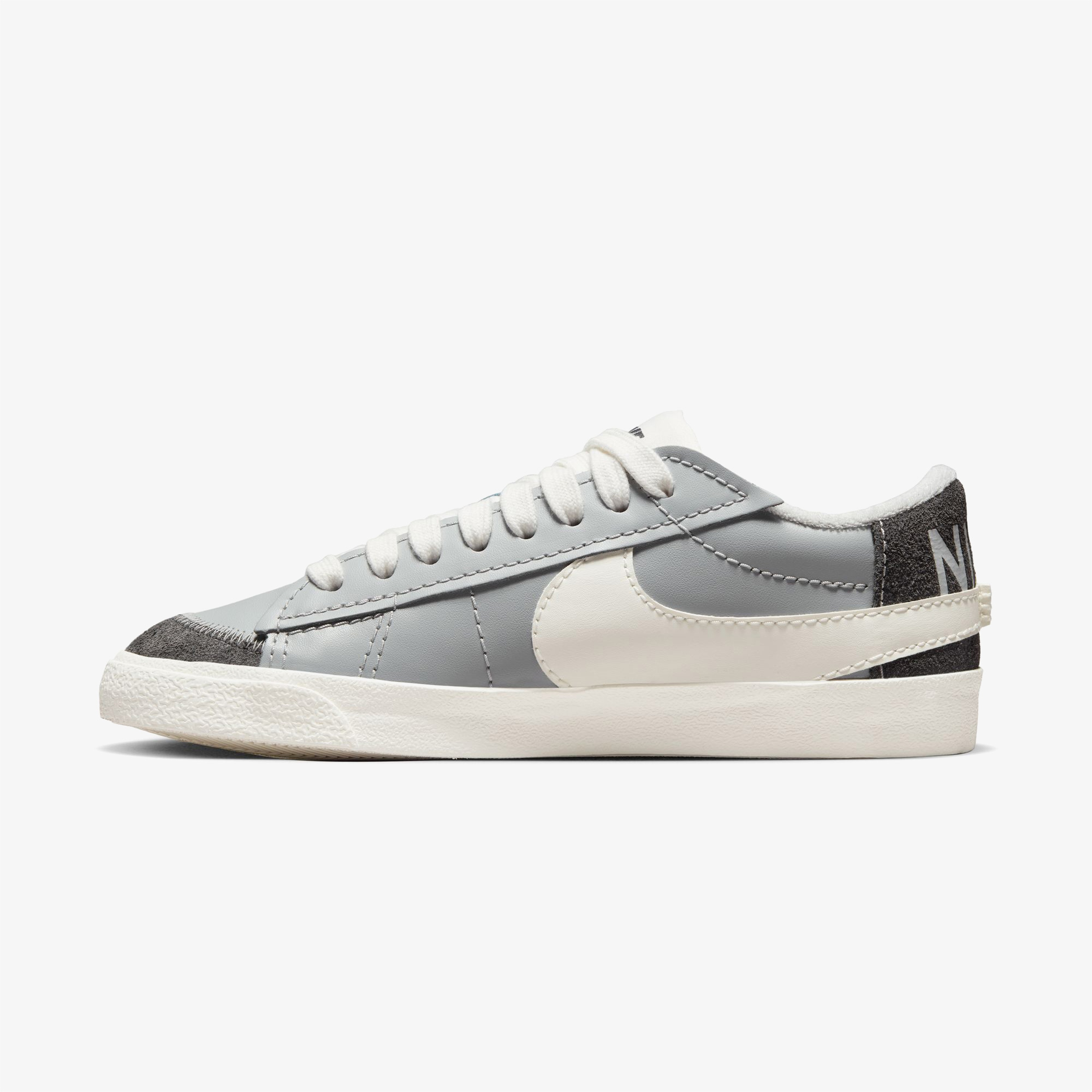 Nike Blazer Low '77 Jumbo Erkek Gri Sneaker