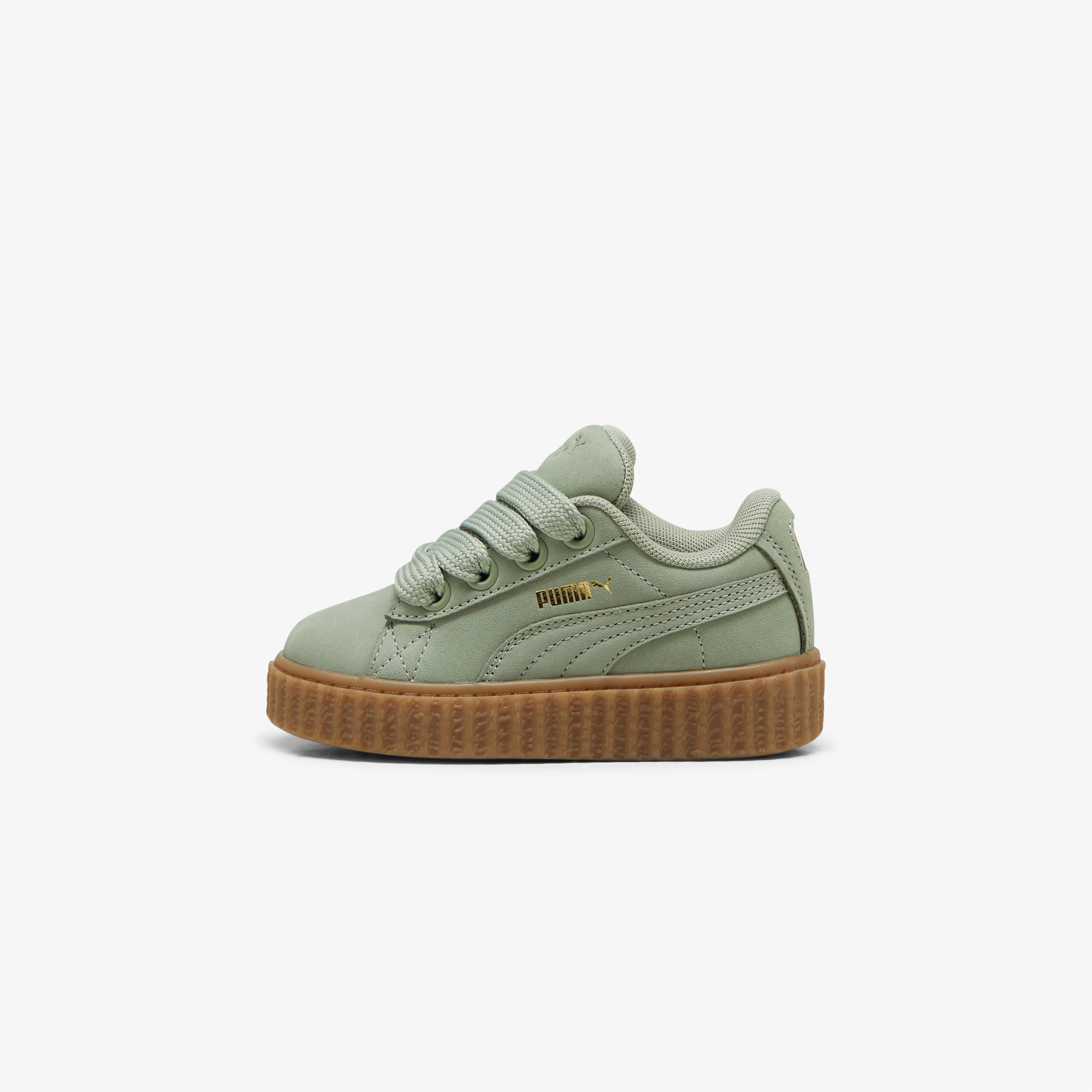 Puma Creeper Phatty Nubuck Bebek Yeşil Spor Ayakkabı
