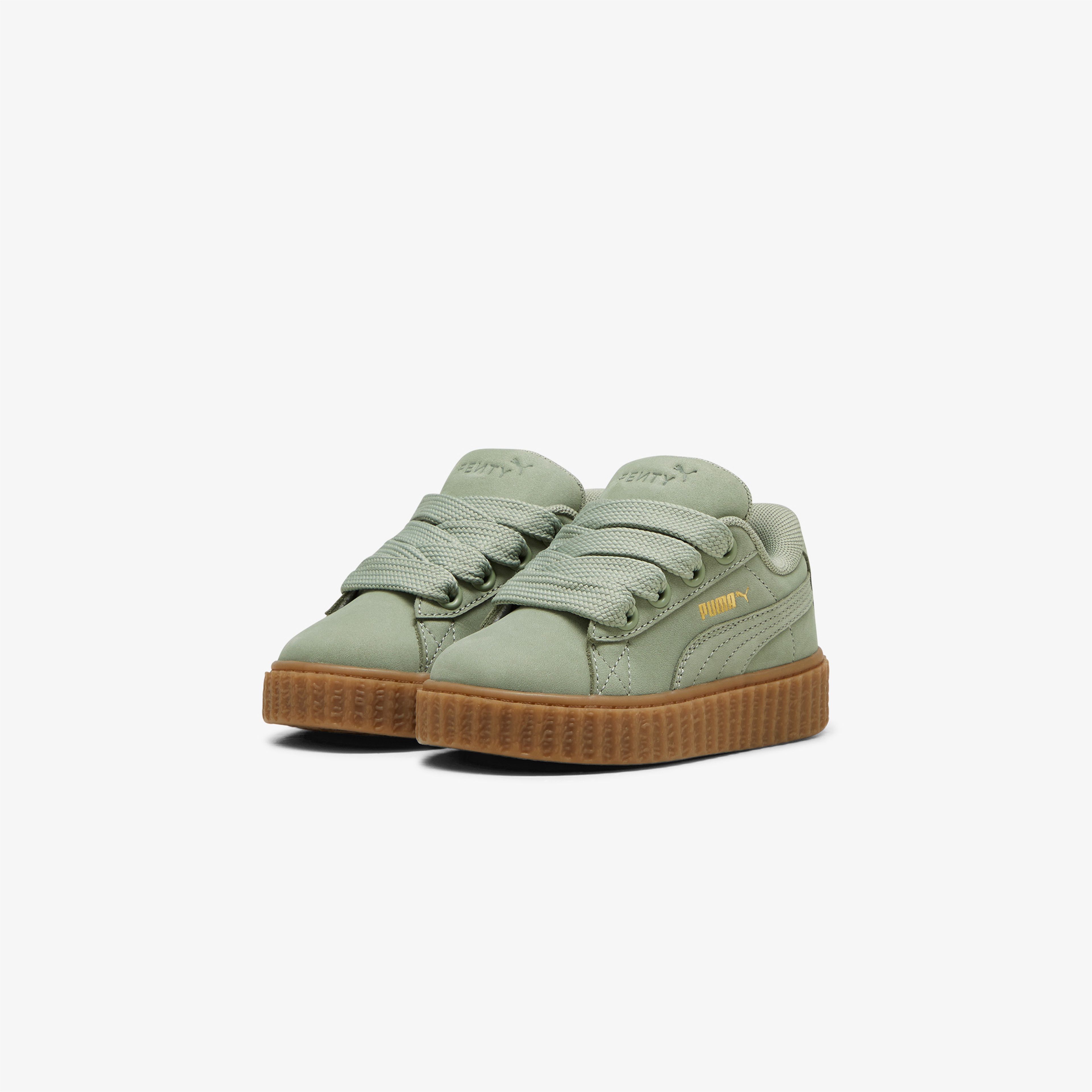 Puma Creeper Phatty Nubuck Bebek Yeşil Spor Ayakkabı