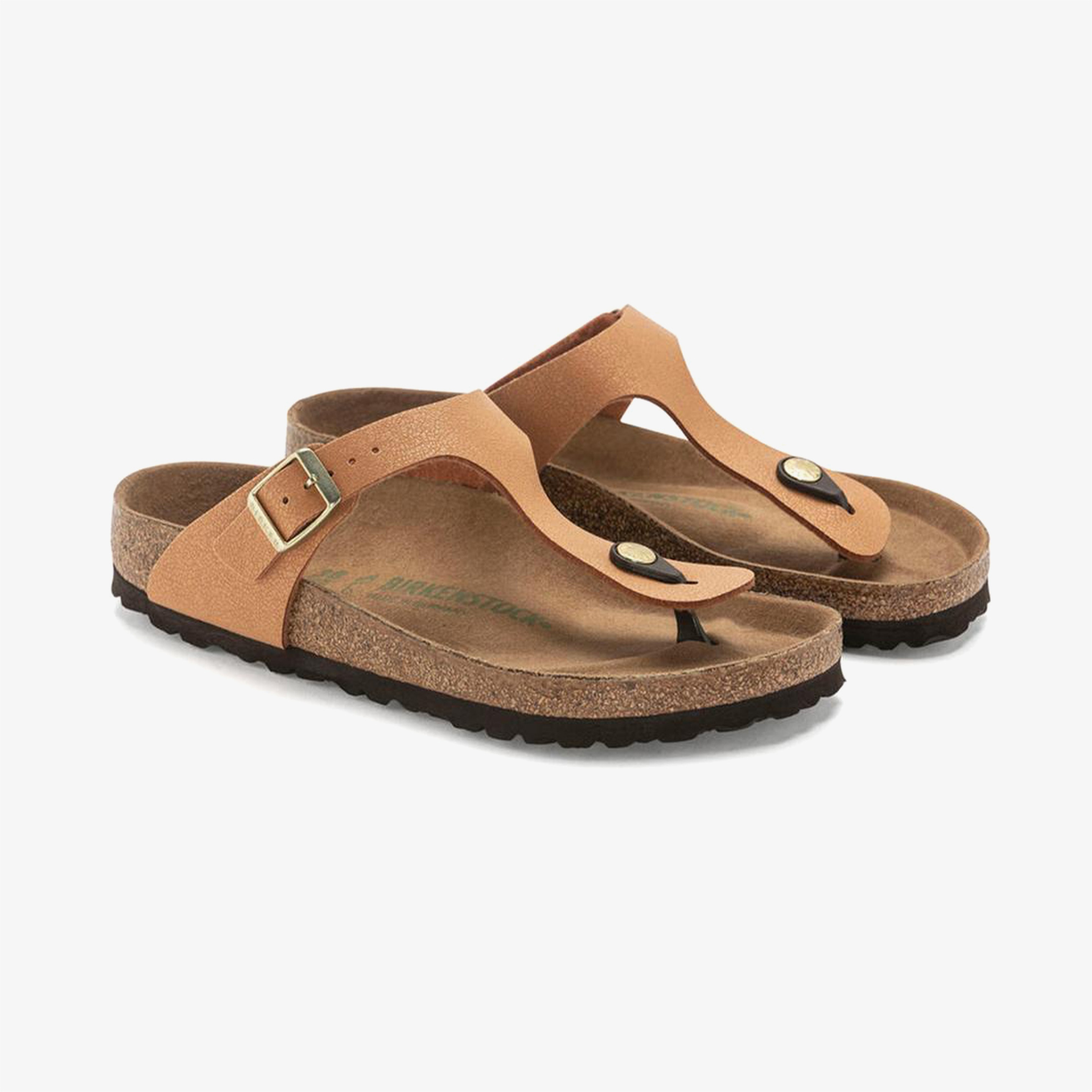 Birkenstock Gizeh Bf Earthy Vegan Kadın Kahverengi Terlik