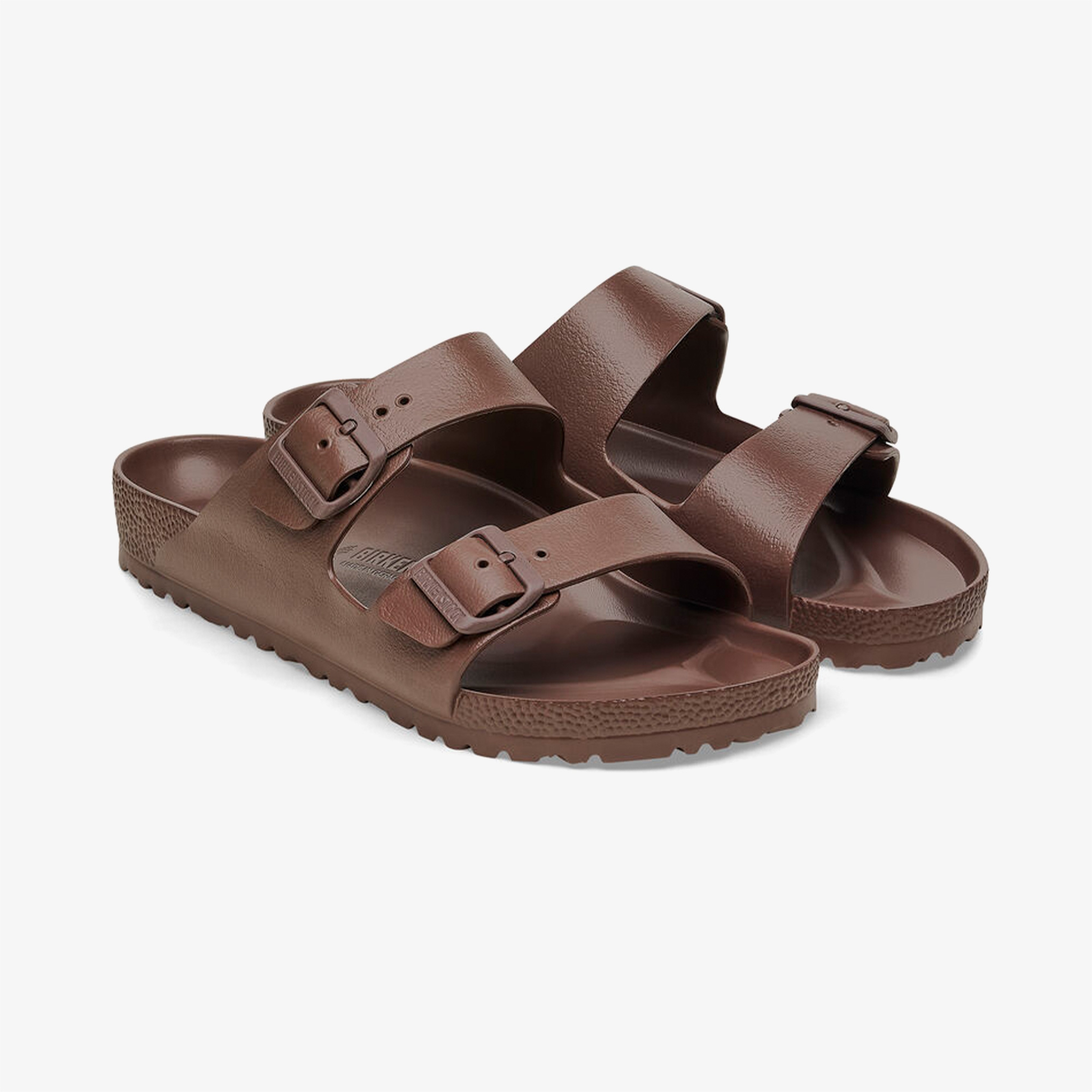 Birkenstock Arizona EVA Çift Bantlı Erkek Kahverengi Terlik