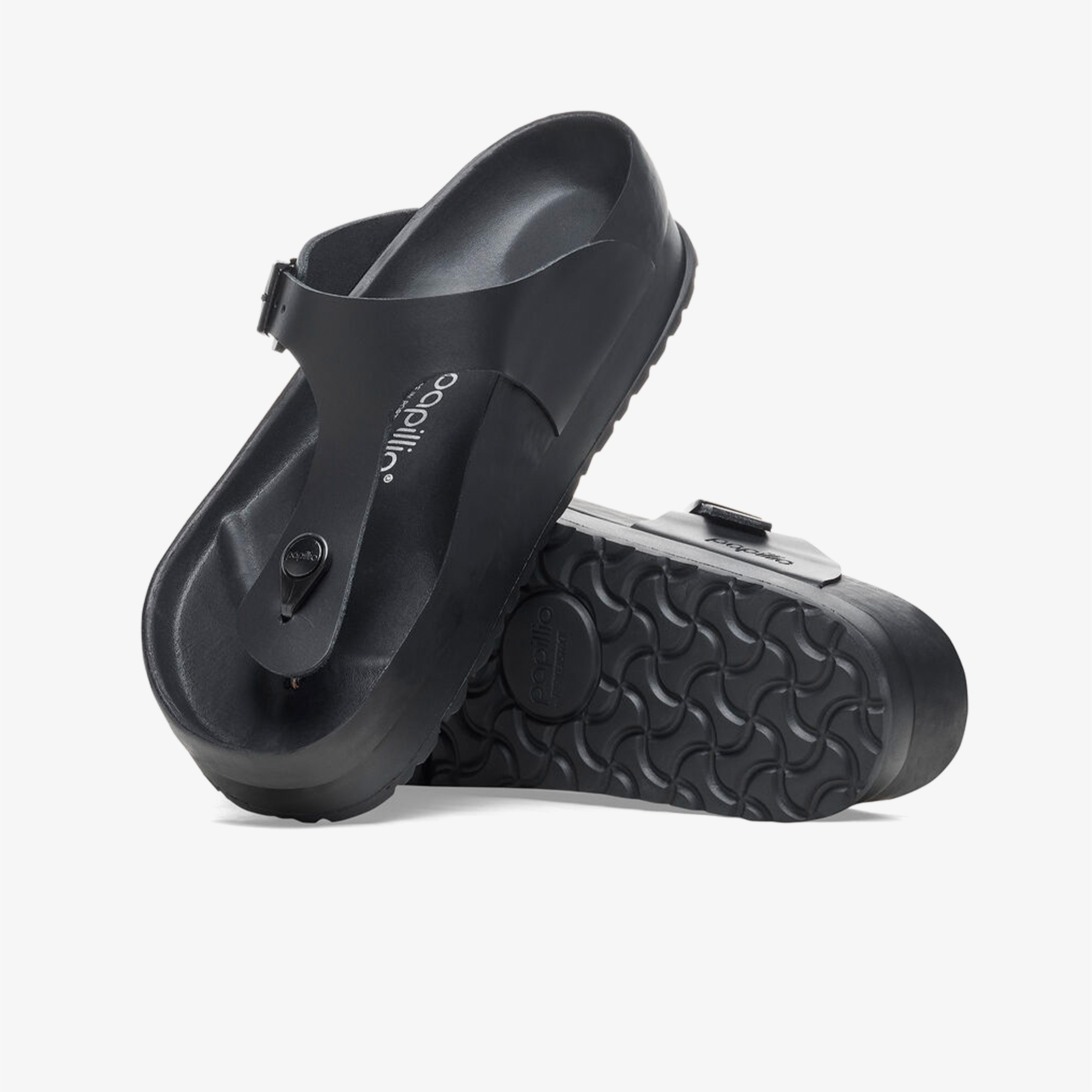 Birkenstock Gizeh Platform Flex Kadın Siyah Terlik