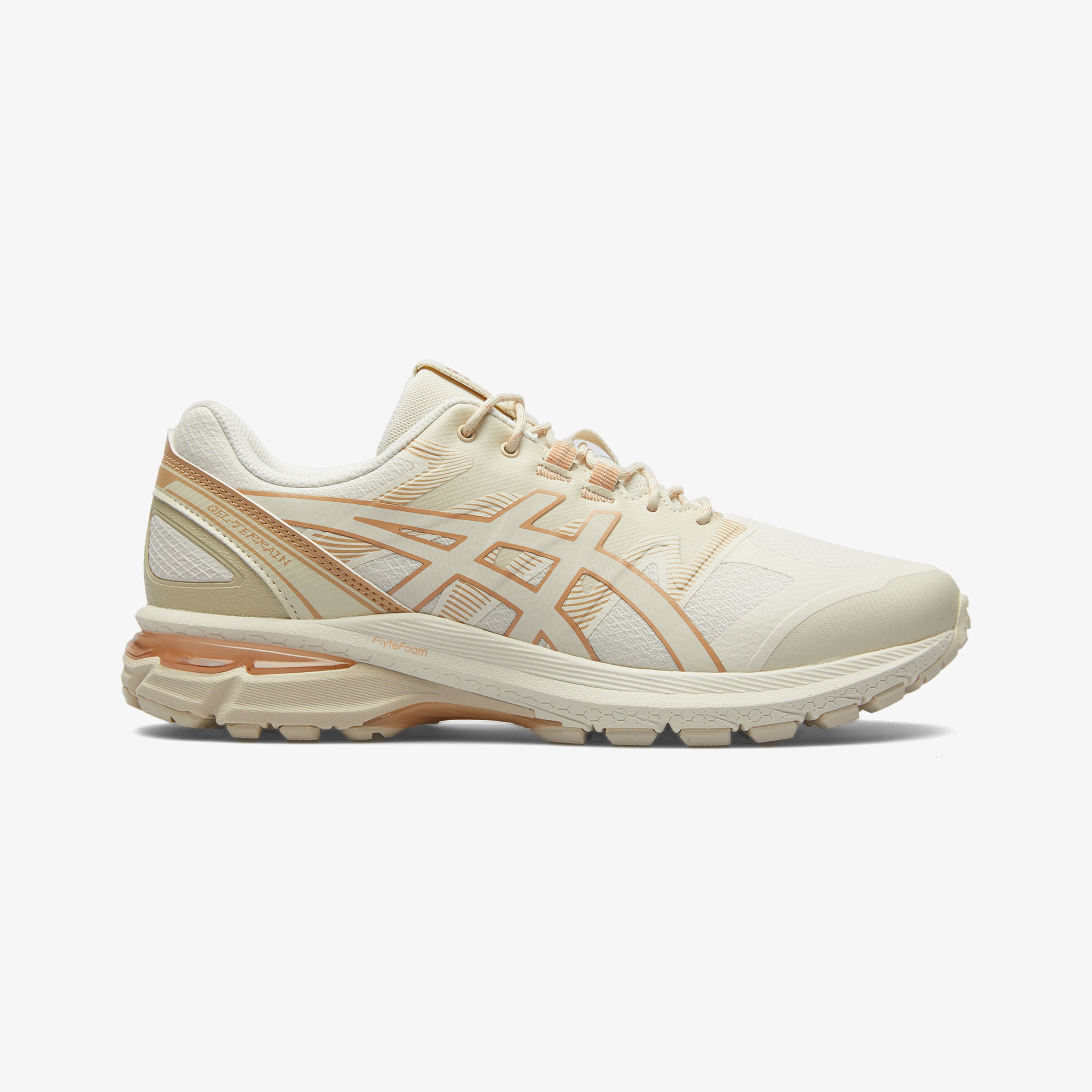 Asics Gel-Terrain Unisex Krem Spor Ayakkabı