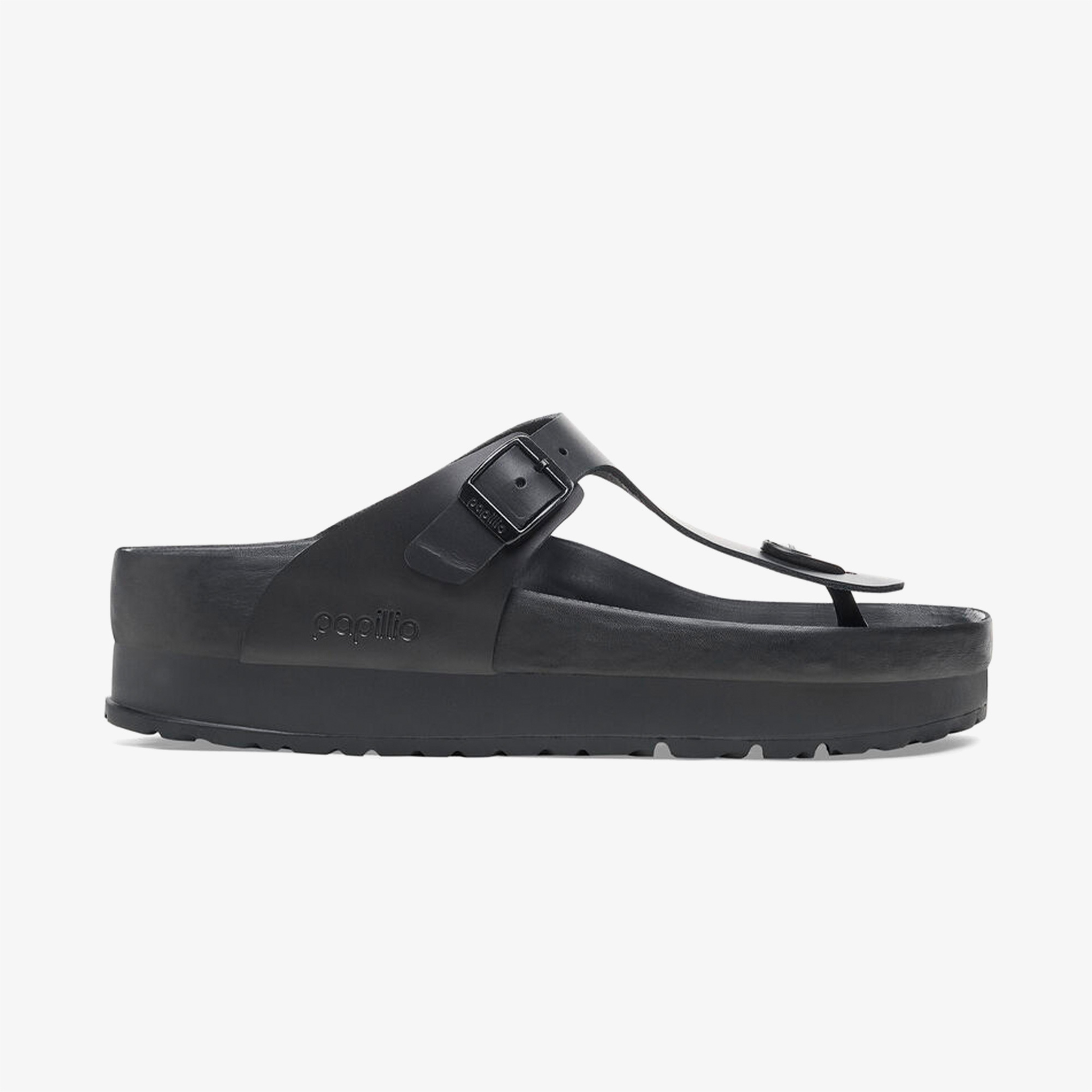 Birkenstock Gizeh Platform Flex Kadın Siyah Terlik