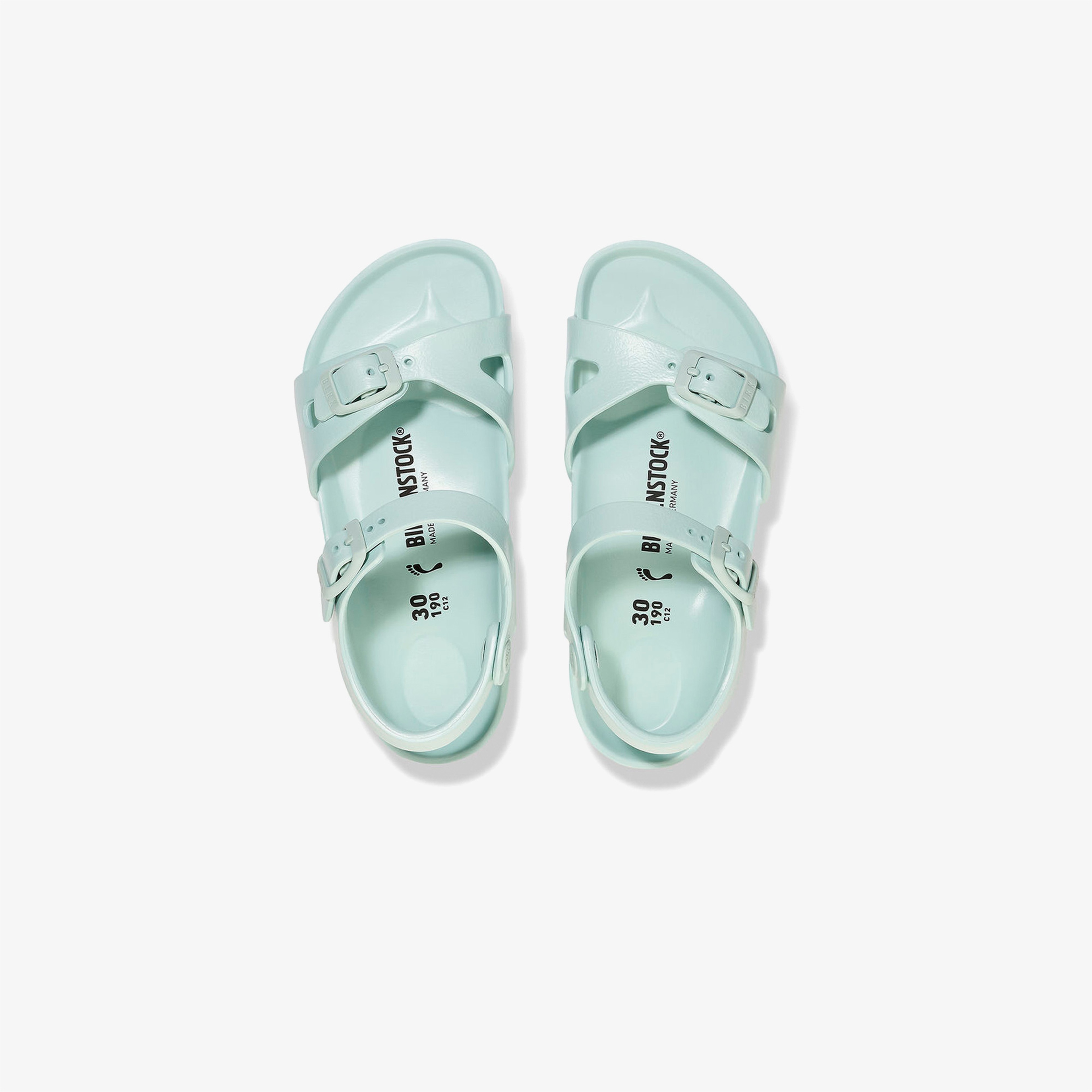 Birkenstock Rio Kids Bebek Yeşil Sandalet