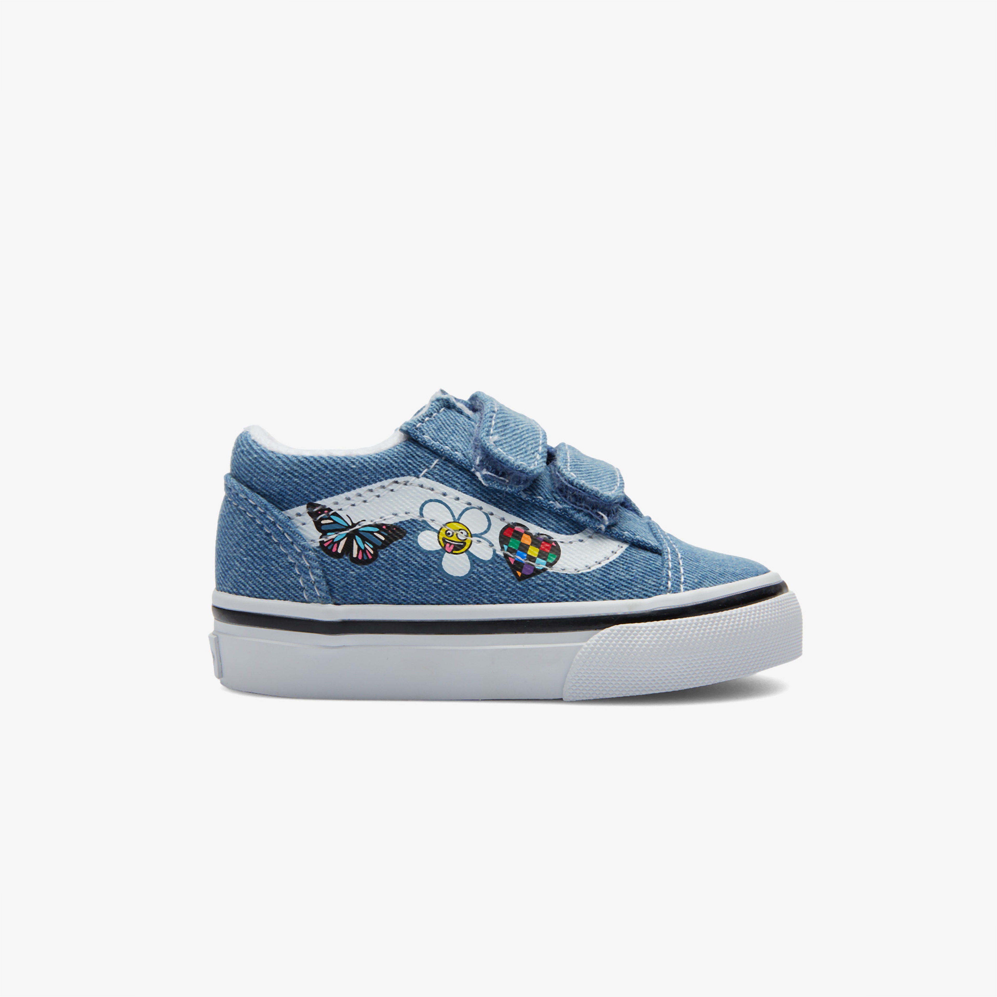 Vans Old Skool V Bebek Lacivert Sneaker